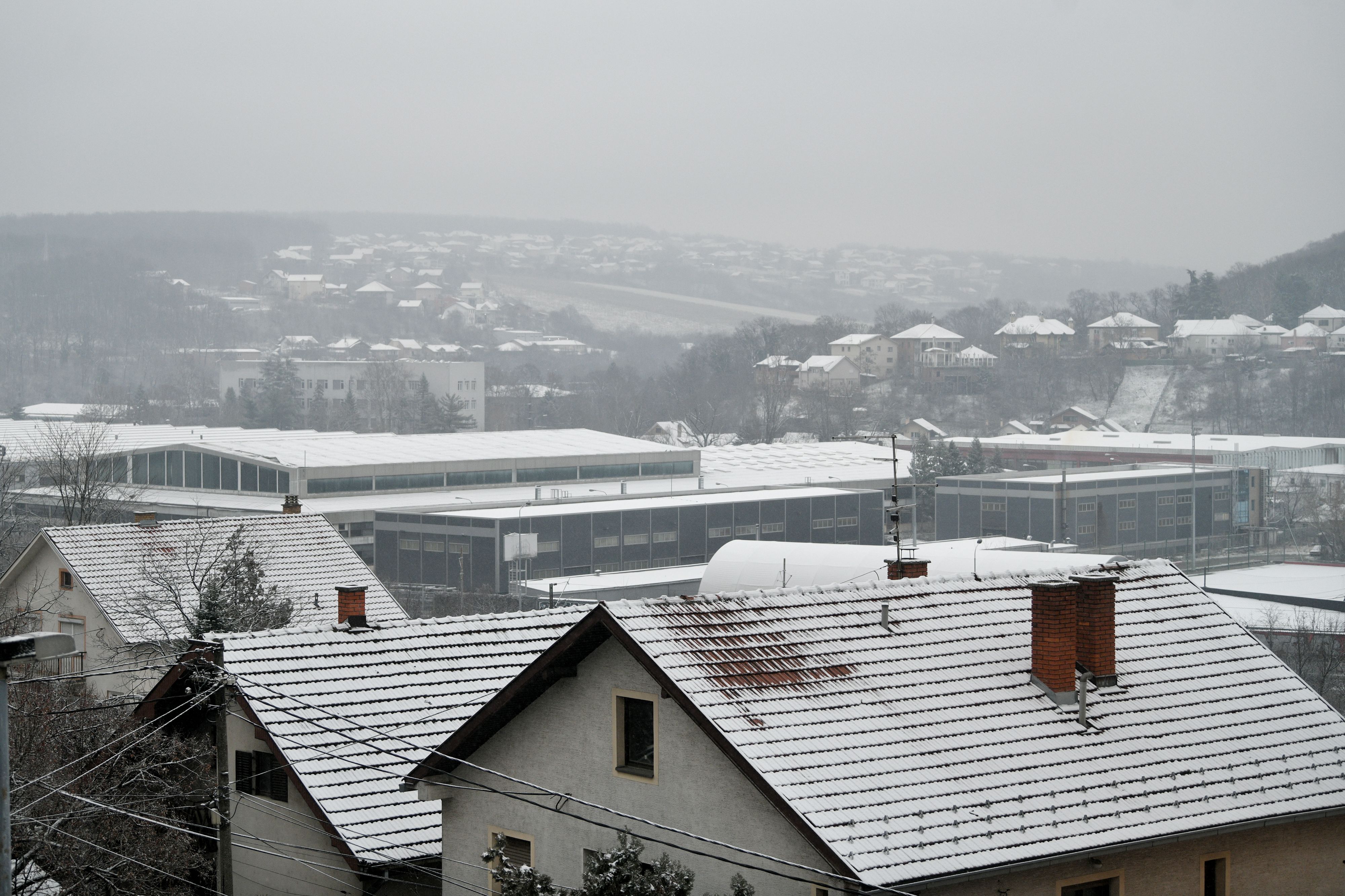 Beograd, 08.januar 2024. Sneg, Prvi sneg, Vreme,