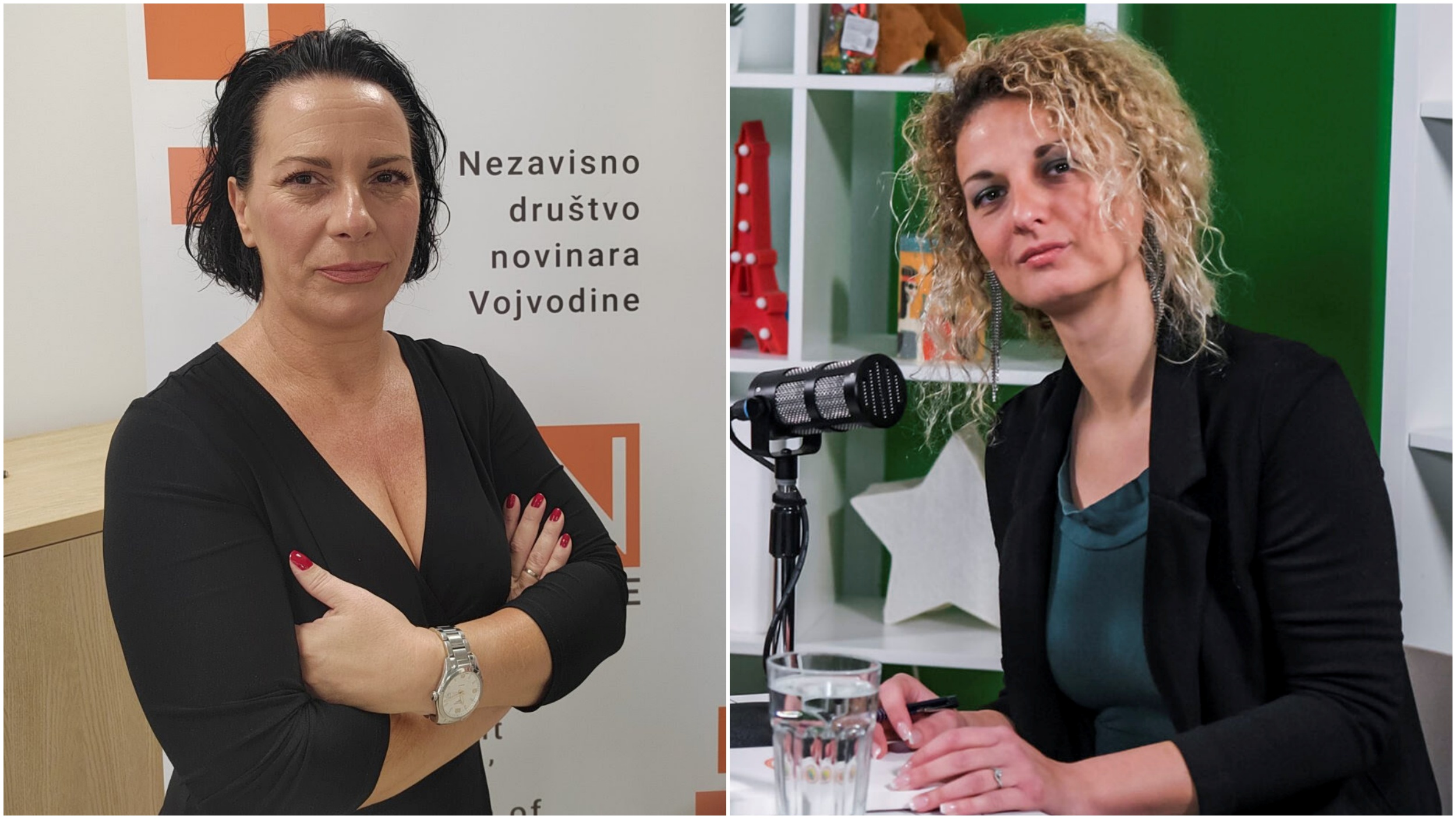 Ana Lalić Hegediš i Ana Marković, kombo Foto: NDNV/Goran Srdanov/Nova.rs