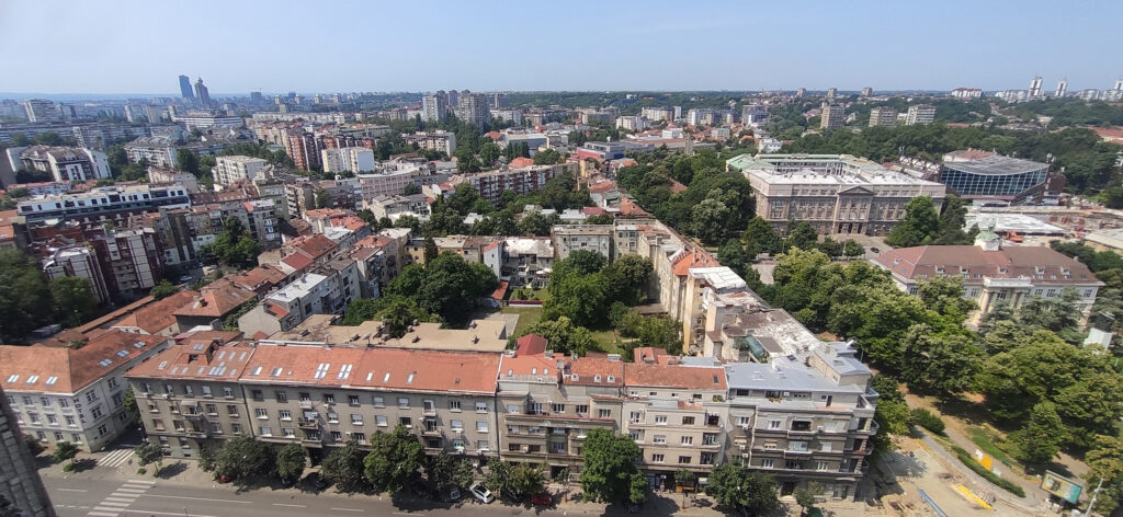 Zemun, panorama, zgrade, stanovi