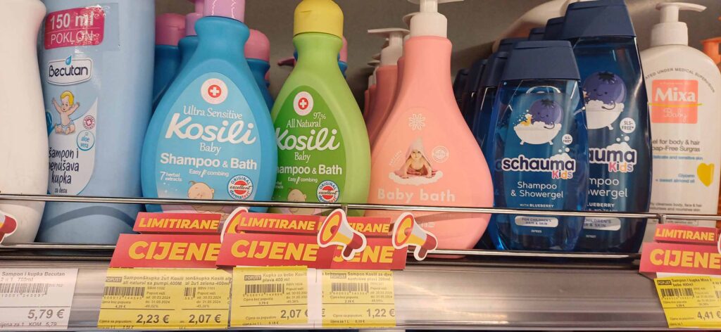 Tema: Koliko koštaju srpski proizvodi u Crnoj Gori, Cene CG, Crna Gora cene, kupka