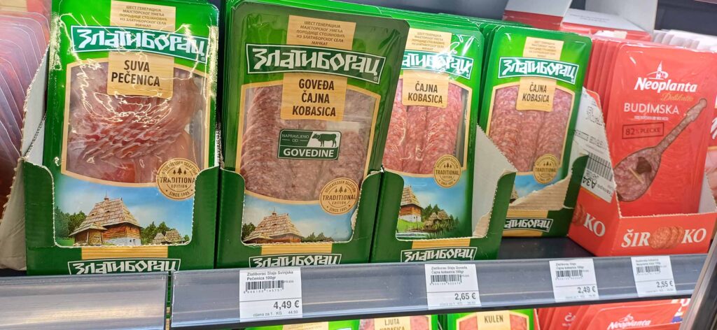 Tema: Koliko koštaju srpski proizvodi u Crnoj Gori, Cene CG, Crna Gora cene, suhomesnato
