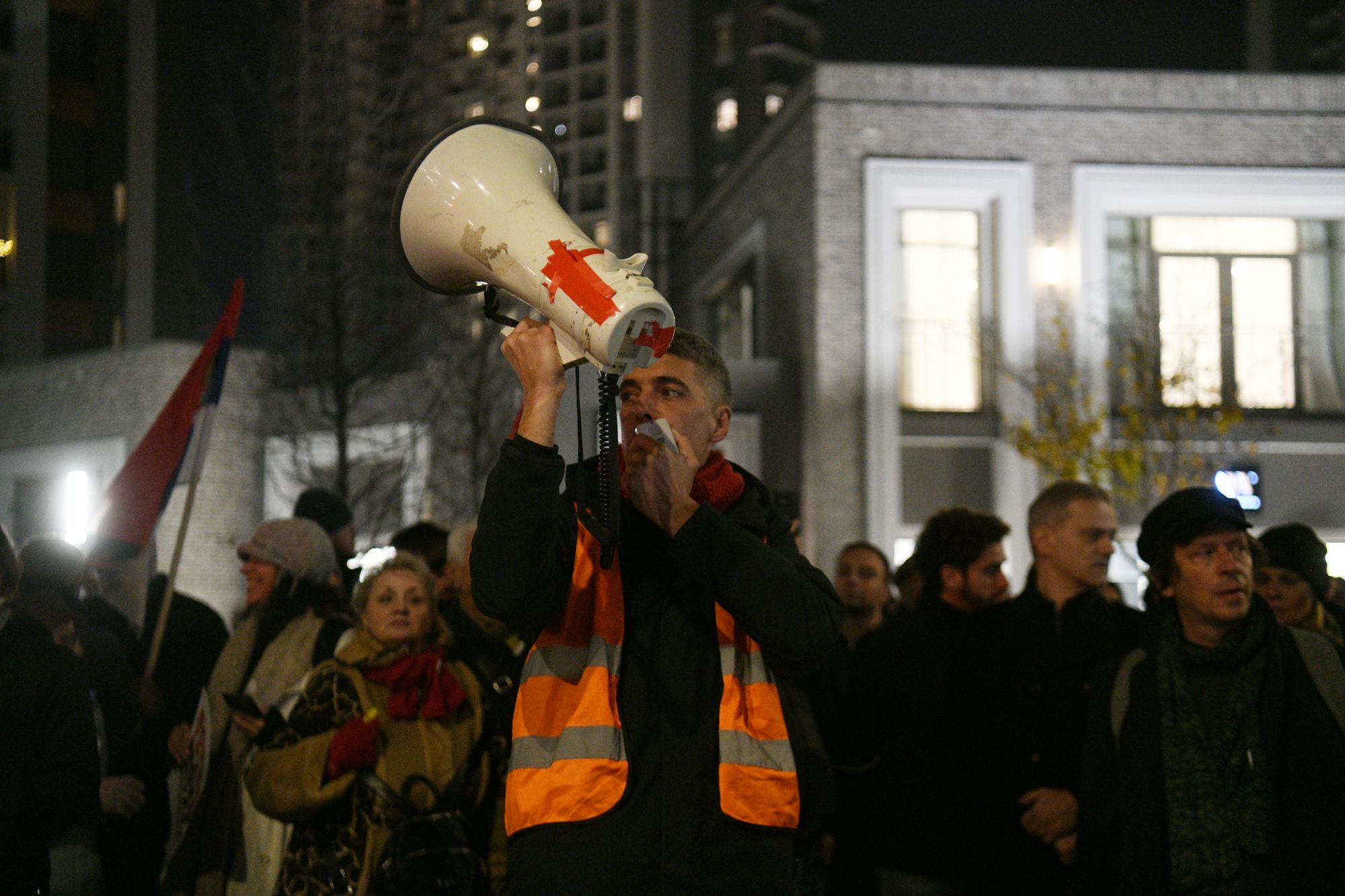 Beograd, 27.11.2024. u blizini Starog Savskog mosta u Beogradu na vodi, protest, protestna blokada, inicijativa Most ostaje Foto: Filip Krainčanić/Nova.rs