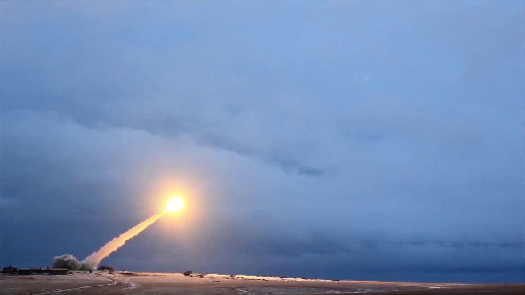 Burevestnik cruise missile launch