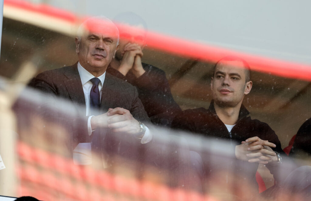 Zvezdan Terzic (L) and Kostadin Terzic (R)
Fudbal-Super League Season 2021/2022
Vozdovac v Crvena Zvezda
Beograd, 03.03.2022.
foto: Srdjan Stevanovic/Starsport.rs ©