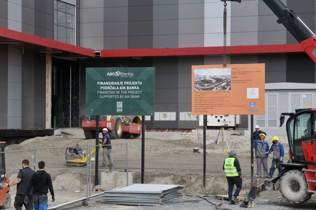 Beograd 10.05.2024. Izgradnja novog Kineskog tržnog centra, Kineski tržni centar, izgradnja, gradilište, radovi, Eurasia Trade Center Foto: Filip Krainčanić/Nova.rs