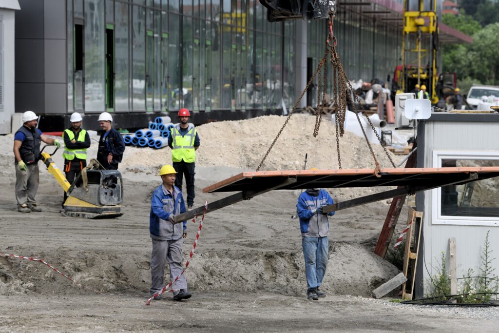 Beograd 10.05.2024. Izgradnja novog Kineskog tržnog centra, Kineski tržni centar, izgradnja, gradilište, radovi, Eurasia Trade Center Foto: Filip Krainčanić/Nova.rs