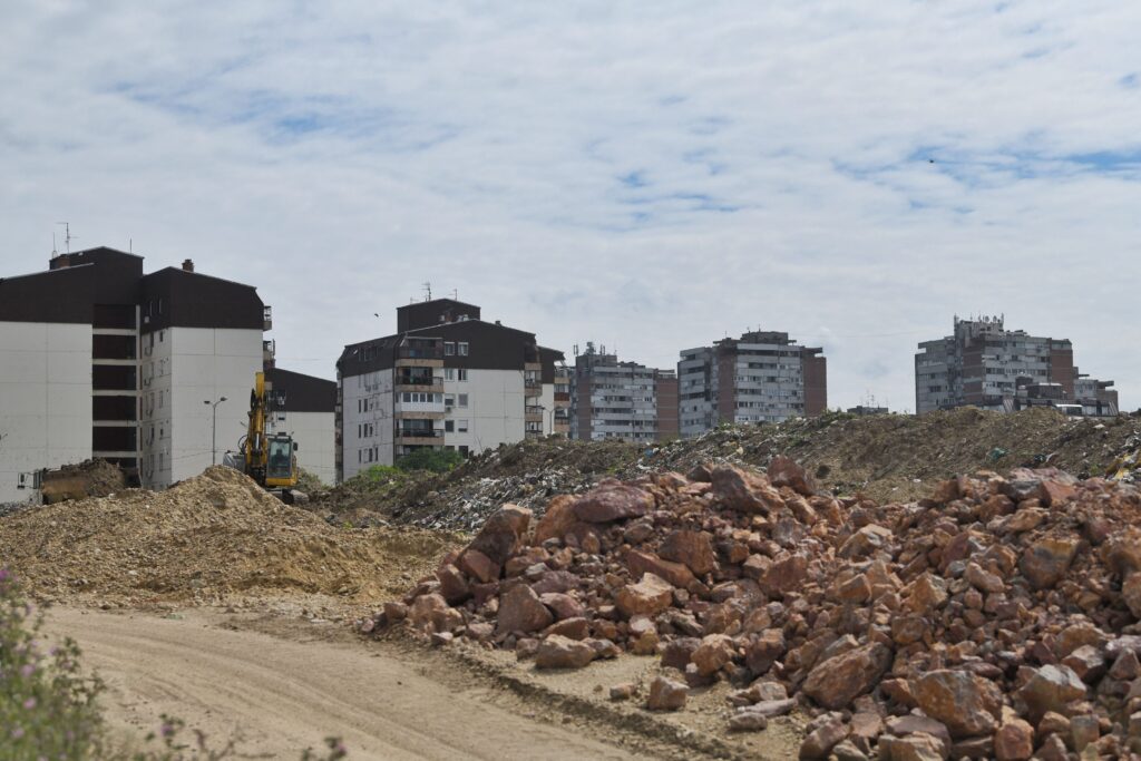 Beograd 10.05.2024. Izgradnja novog Kineskog tržnog centra, Kineski tržni centar, izgradnja, gradilište, radovi, Eurasia Trade Center Foto: Filip Krainčanić/Nova.rs