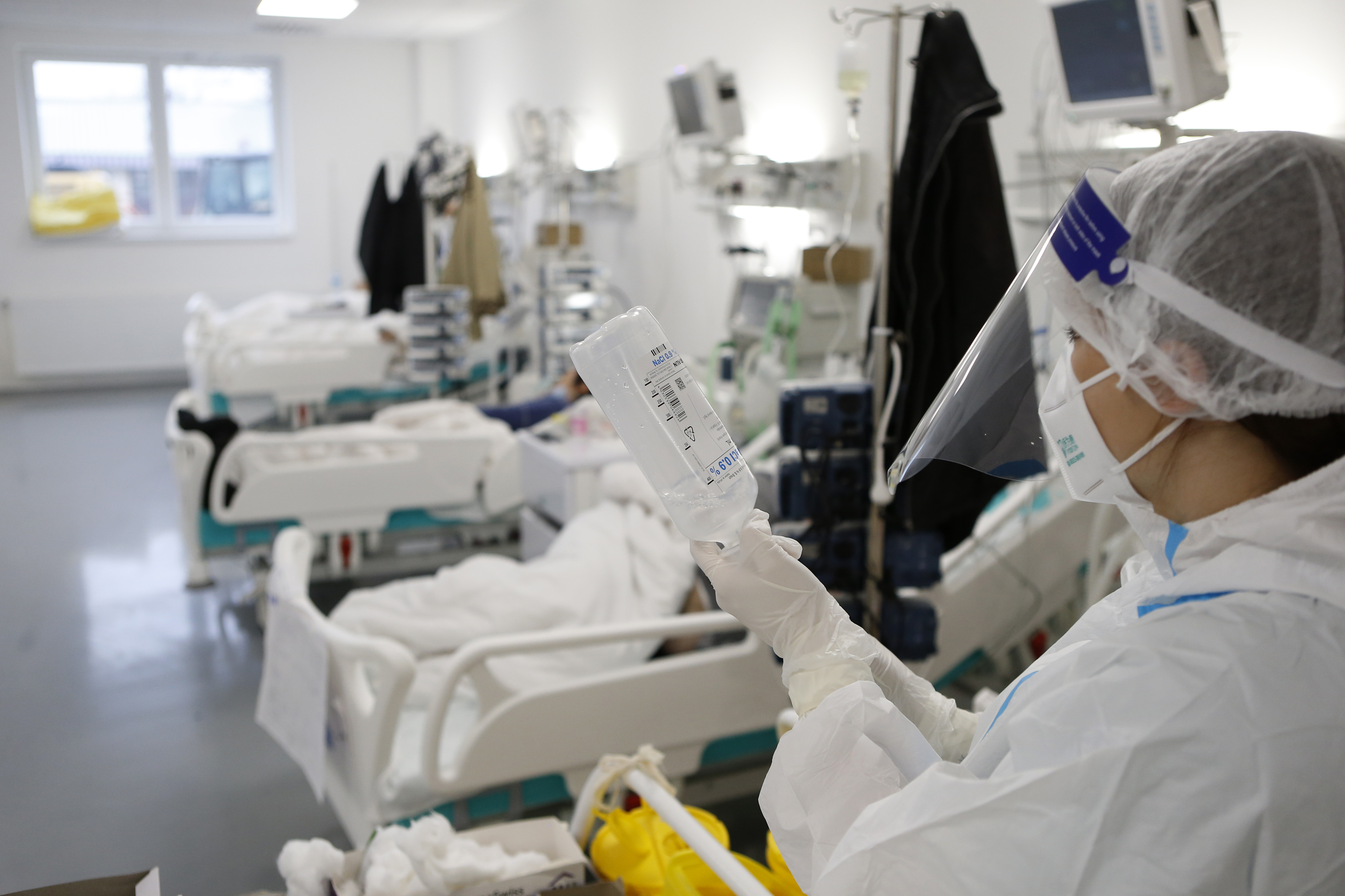 Covid-19 hospital in Belgrade