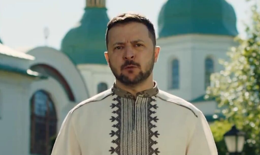 Vladimir Zelenski, Uskrs Foto: Printscreen/X/Volodymyr Zelenskyy / Володимир Зеленський