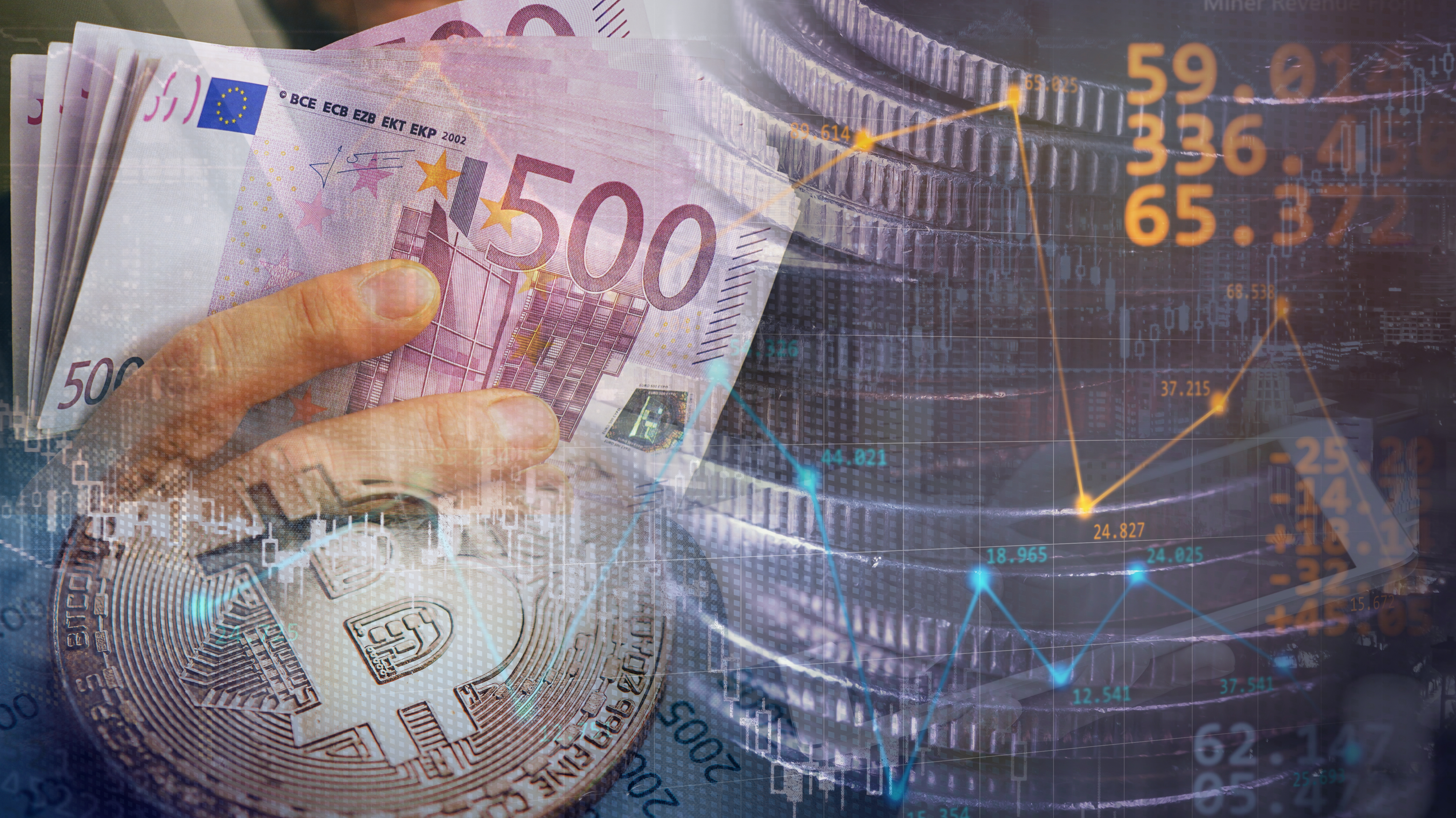 Double,Exposure,Of,Businessman,Using,Tablet,And,City,Night,Background