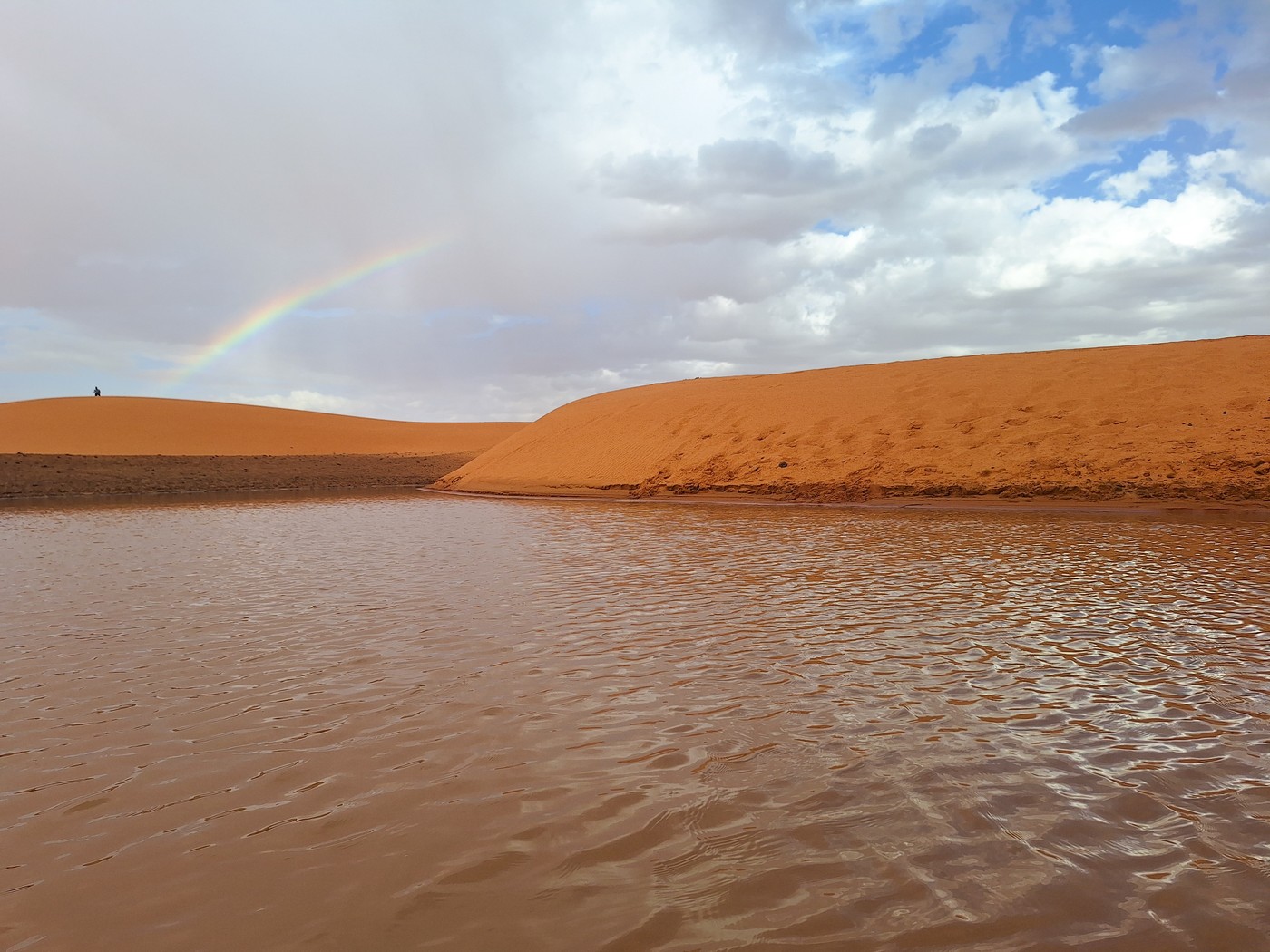 Photo Of Rare Rainbow Over Sahara Following Rare Rain Storm - 02 Sep 2024