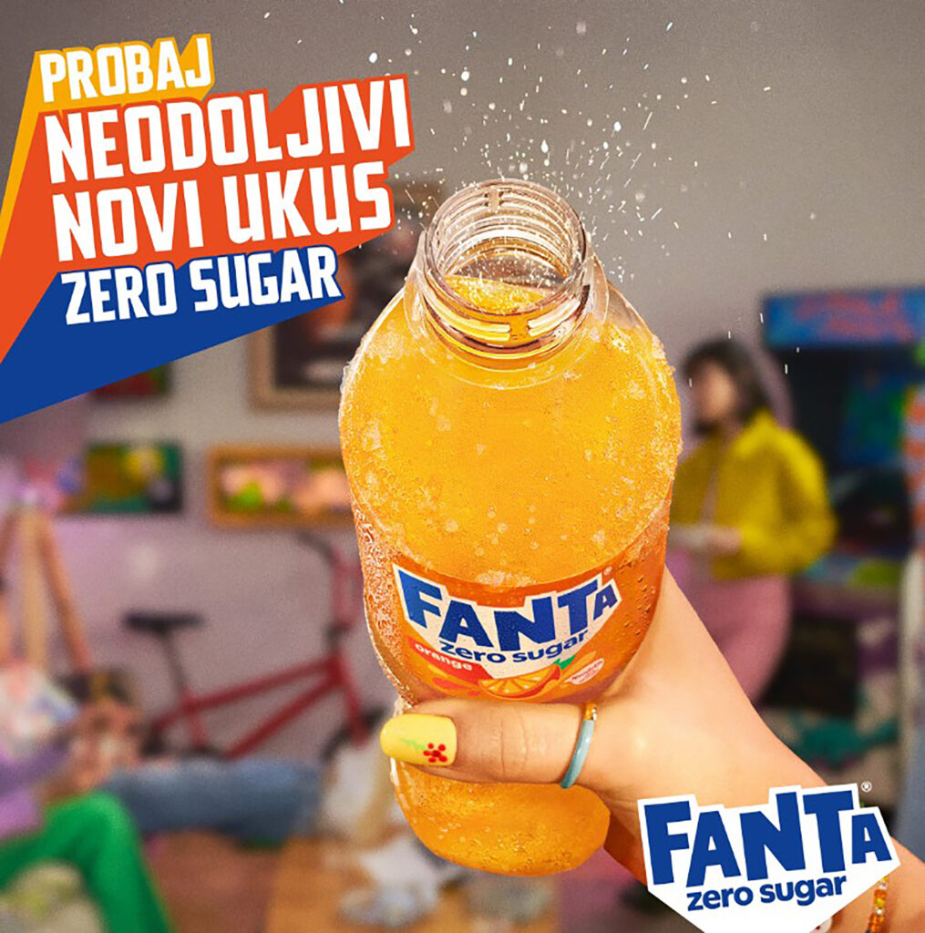 PR, Fanta, Fanta Zero Sugar, Coca Cola HBC
