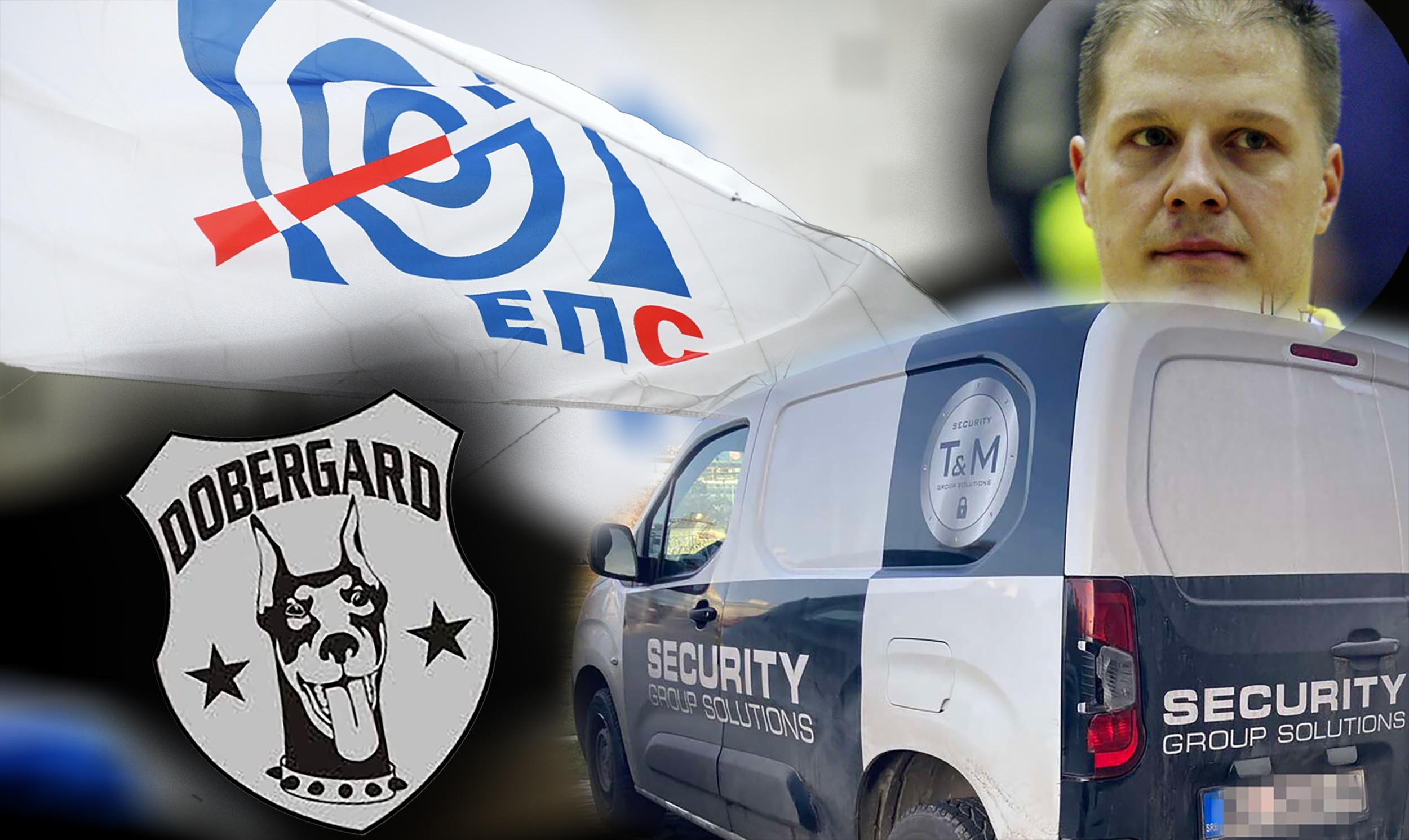 s T&M Group Solutions (imamo kombije da su dovozili birače iz republike srpske ili daneta šijana, njegova je firma) i dobergard, može i eps (dobili su posao od epsa)