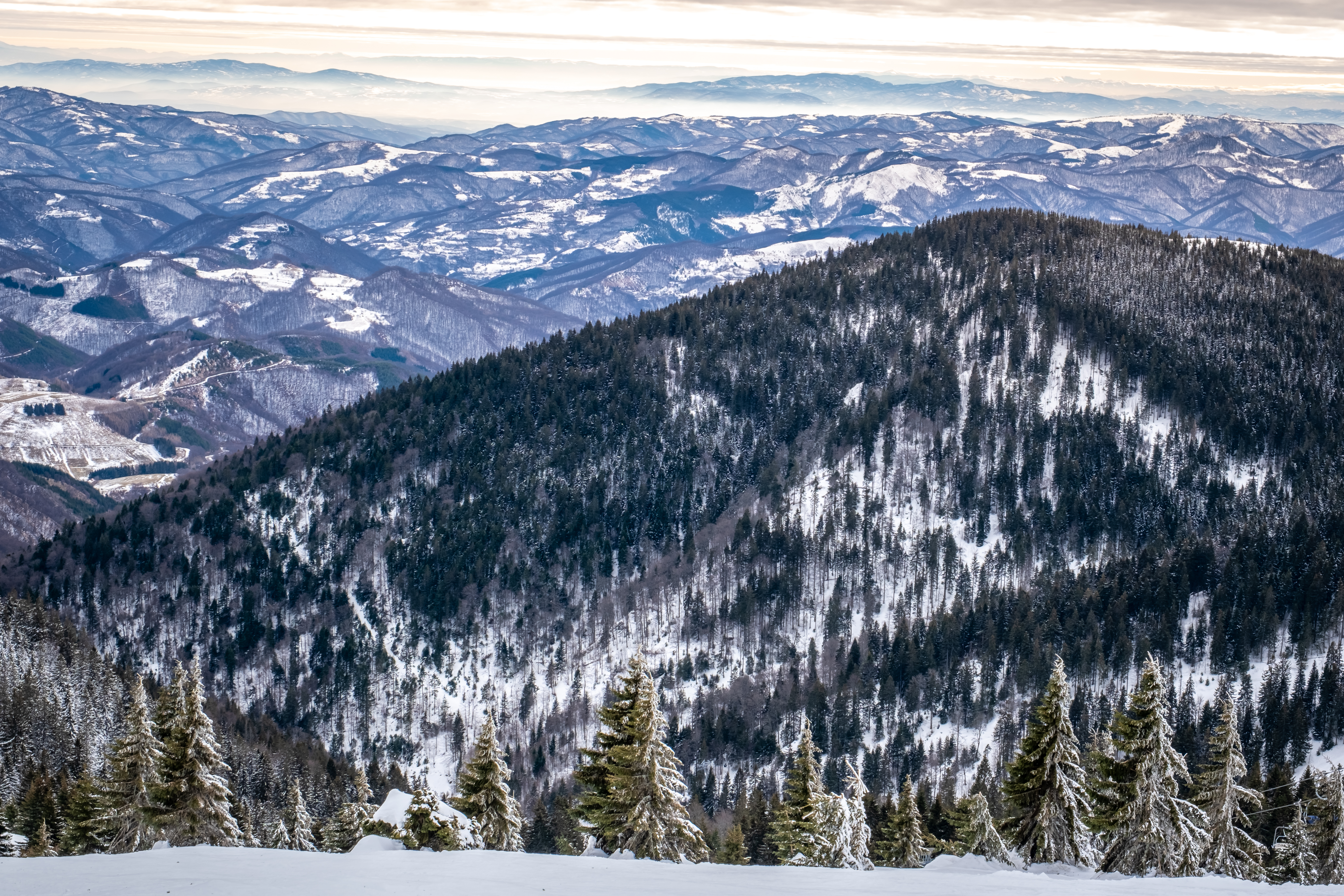 Panorama,Of,The,Ski,Resort,Kopaonik,In,Serbia.,Kopaonik,National