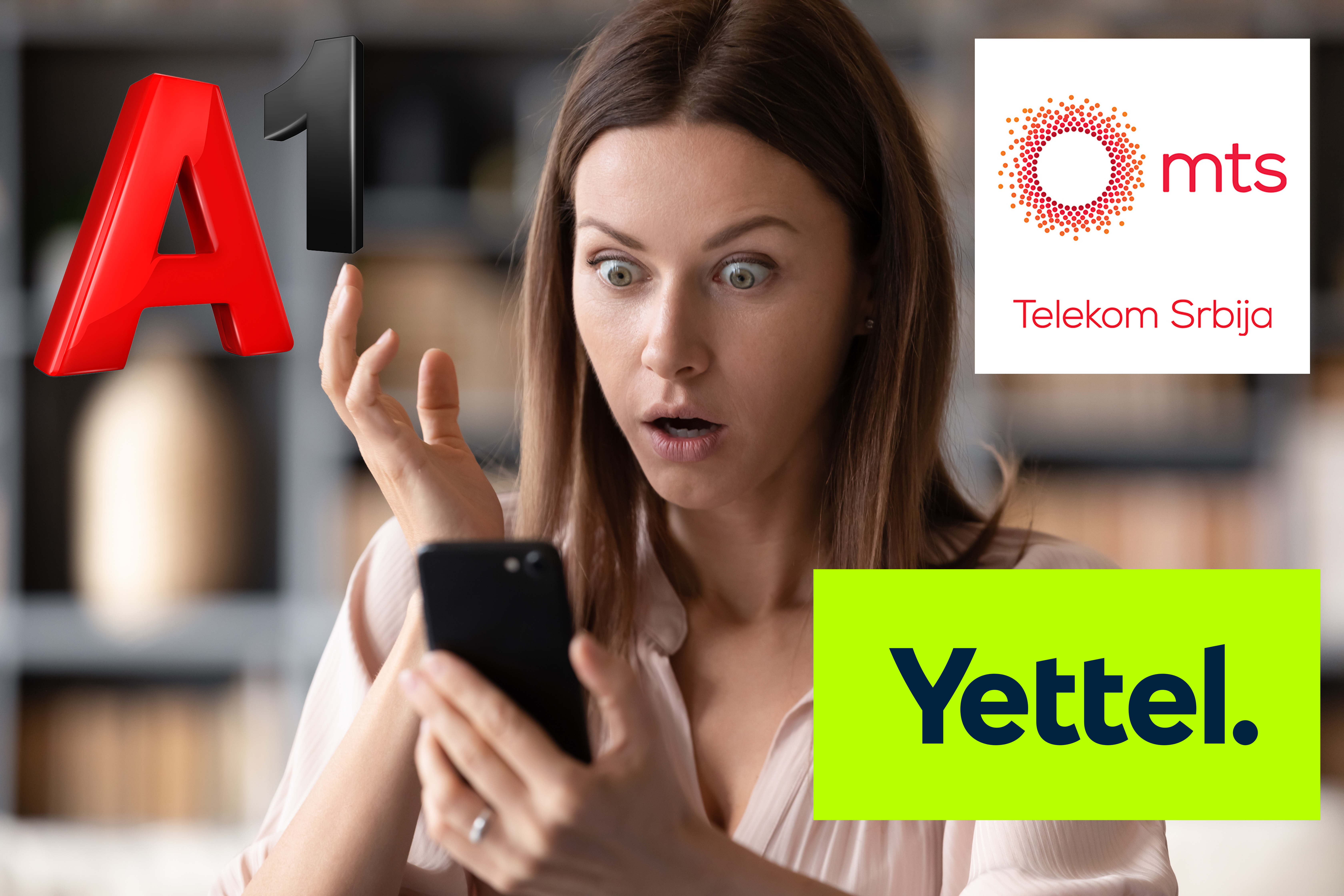Poskupljenje, mobilni operater, cene, A1, MTS, Yettel, Jetel, kombo Foto: Shutterstock/Promo