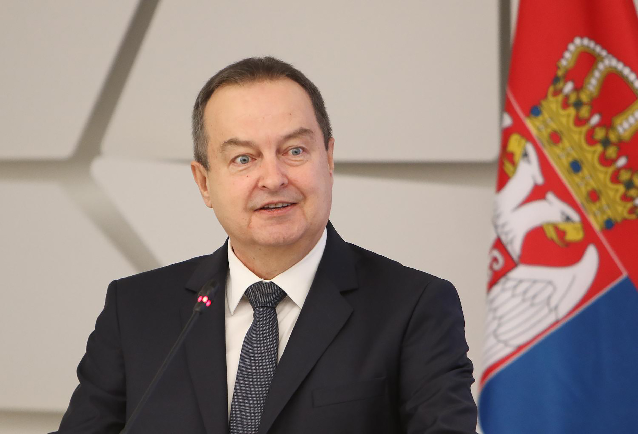 Mesto: Beograd
Datum: Mon Dec 09 12:25:51 CET 2024
Dogadjaj: DRUŠTVO - Konferencija "Svet u 2025". 
Fotoreporter: Milica Vučković
Ličnosti: Ivica Dačić
Izvor: FoNet