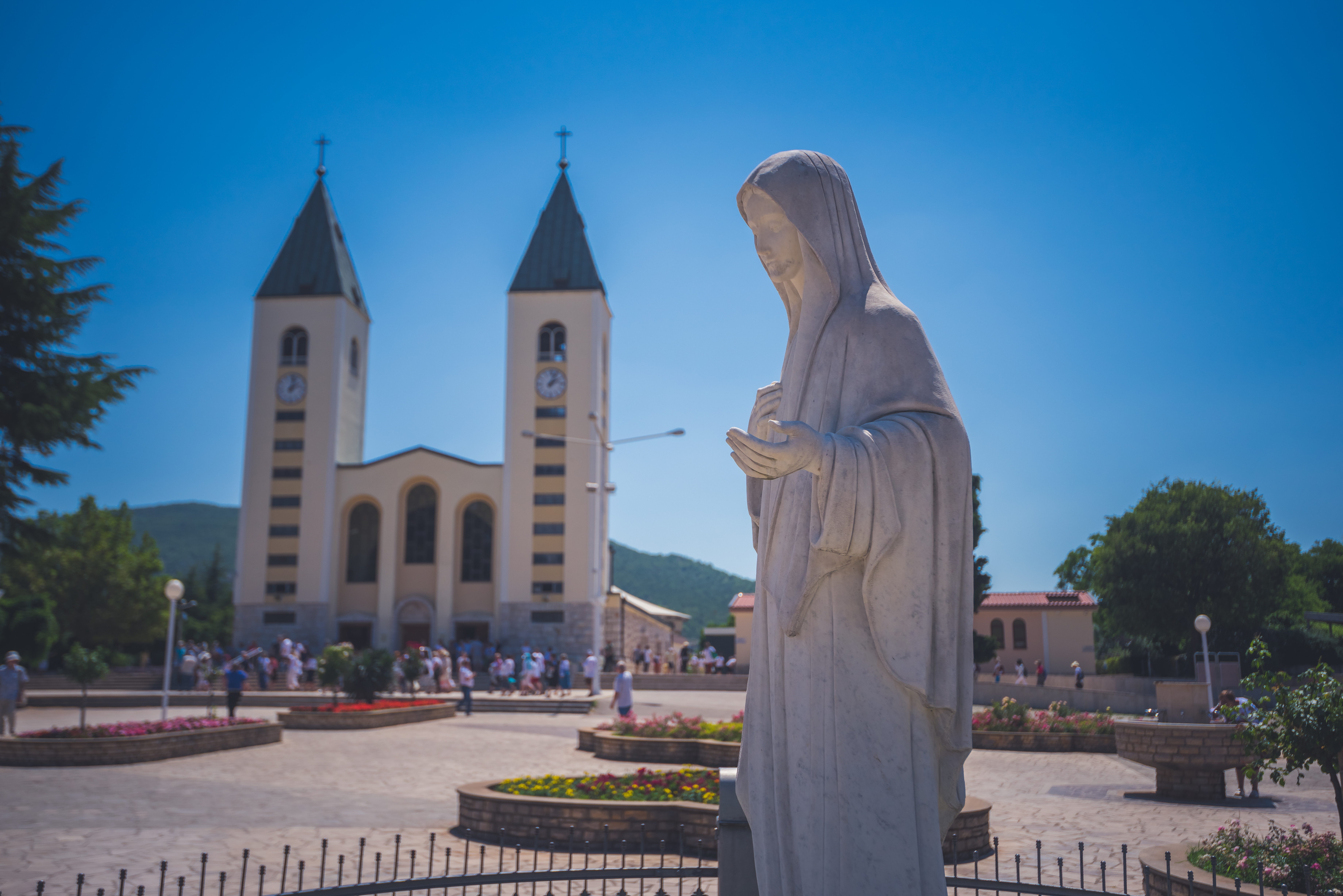 Medugorje,,Bosnia,And,Herzegovina,-,July,12,,2019:,Virgin,Mary