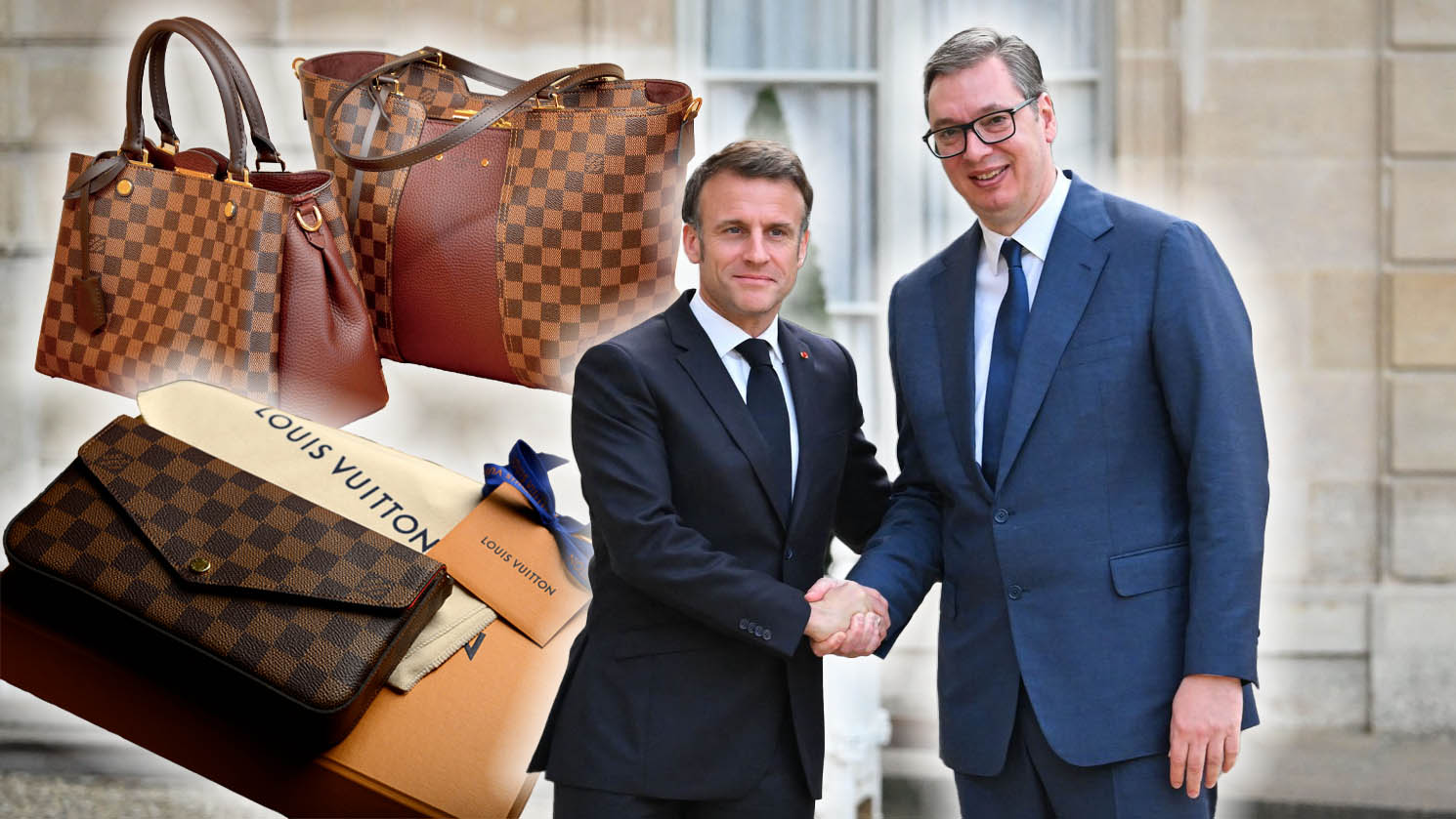 President Macron Welcomes President Vucic - Paris