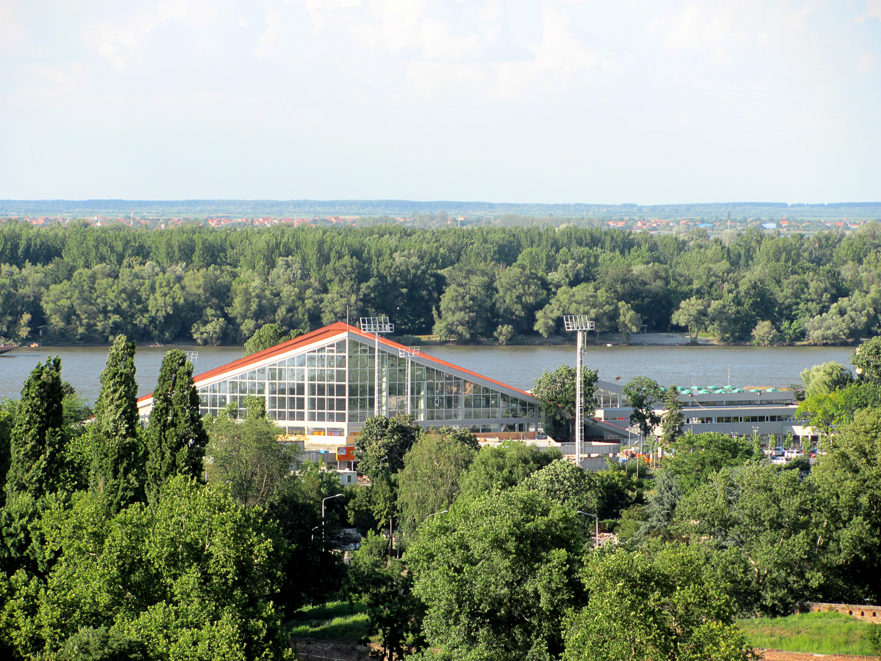 View,Of,Kalemegdan,Park,And,Indoor,Swimming,Pool,Milan,Gale