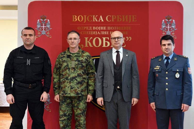 Miloš Vučević. Kobre, Darko Đošić, Vojska Srbije Foto: mod.gov.rs