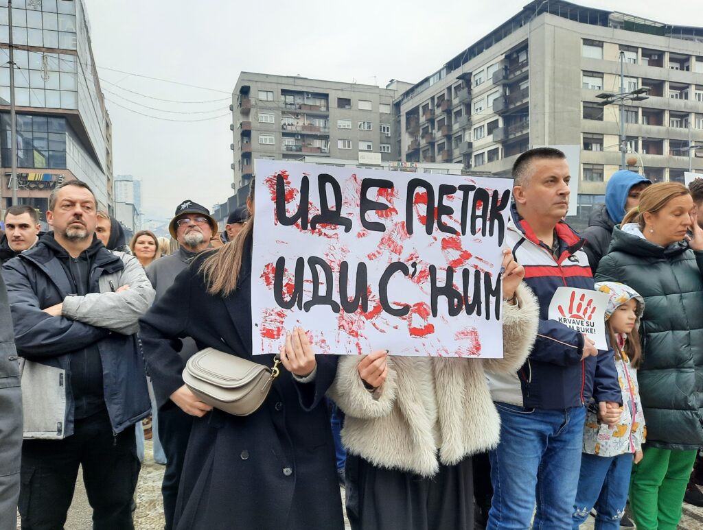 Užice 20.12.2024. Akcija Zastani Srbijo, 15 minuta, blokada, studenti Foto: Slavica Panić/Nova.rs