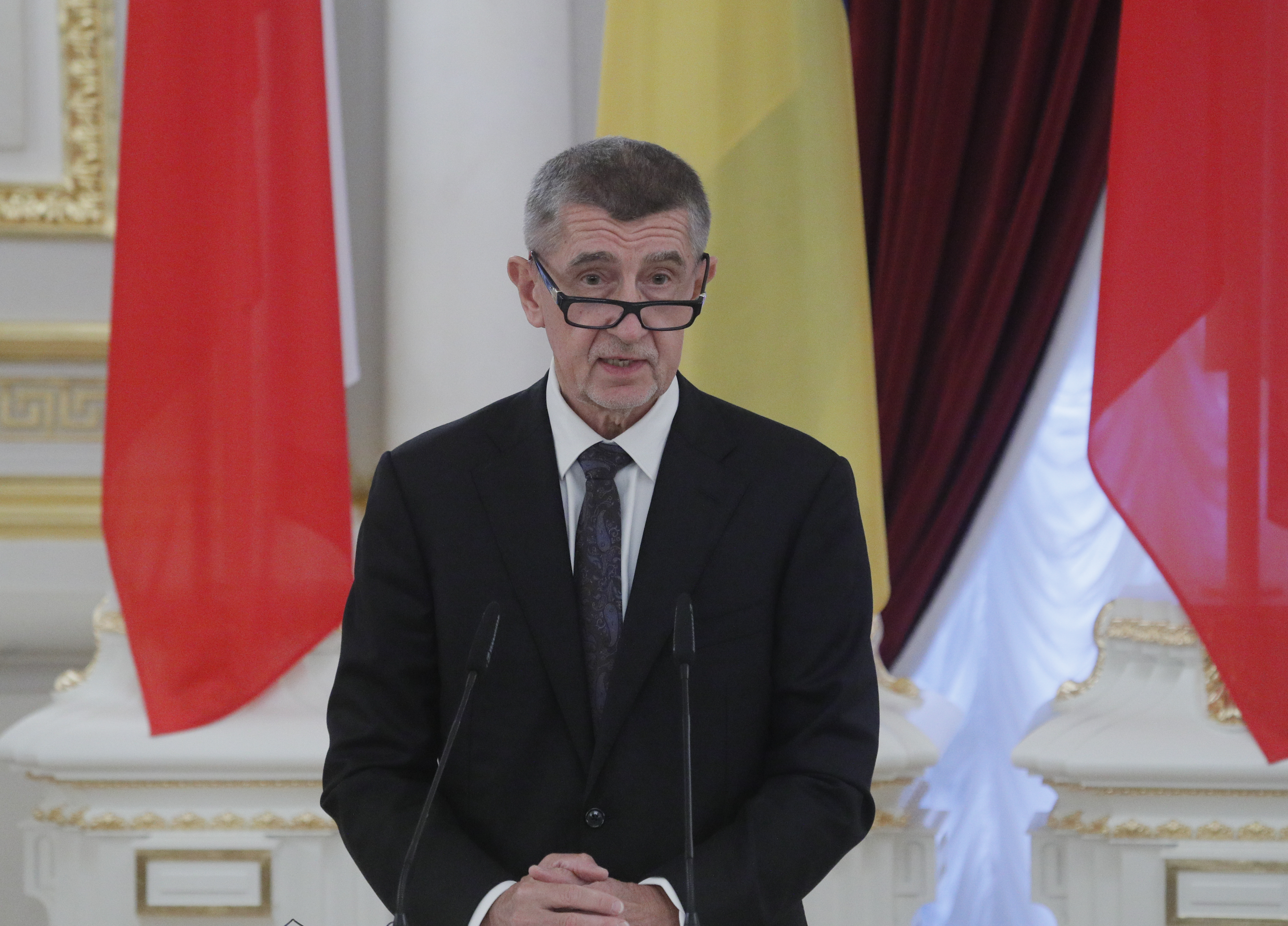 Czech Republic Prime Minister Andrej Babis visits Ukraine