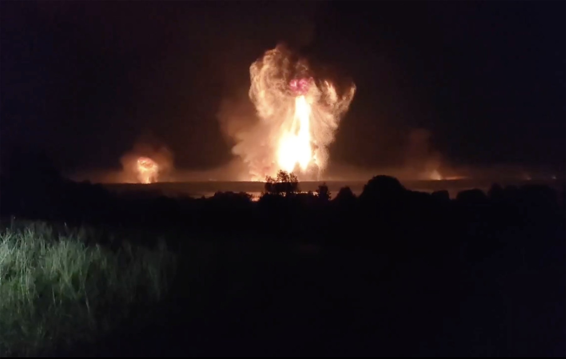 Toropets arsenal explosion