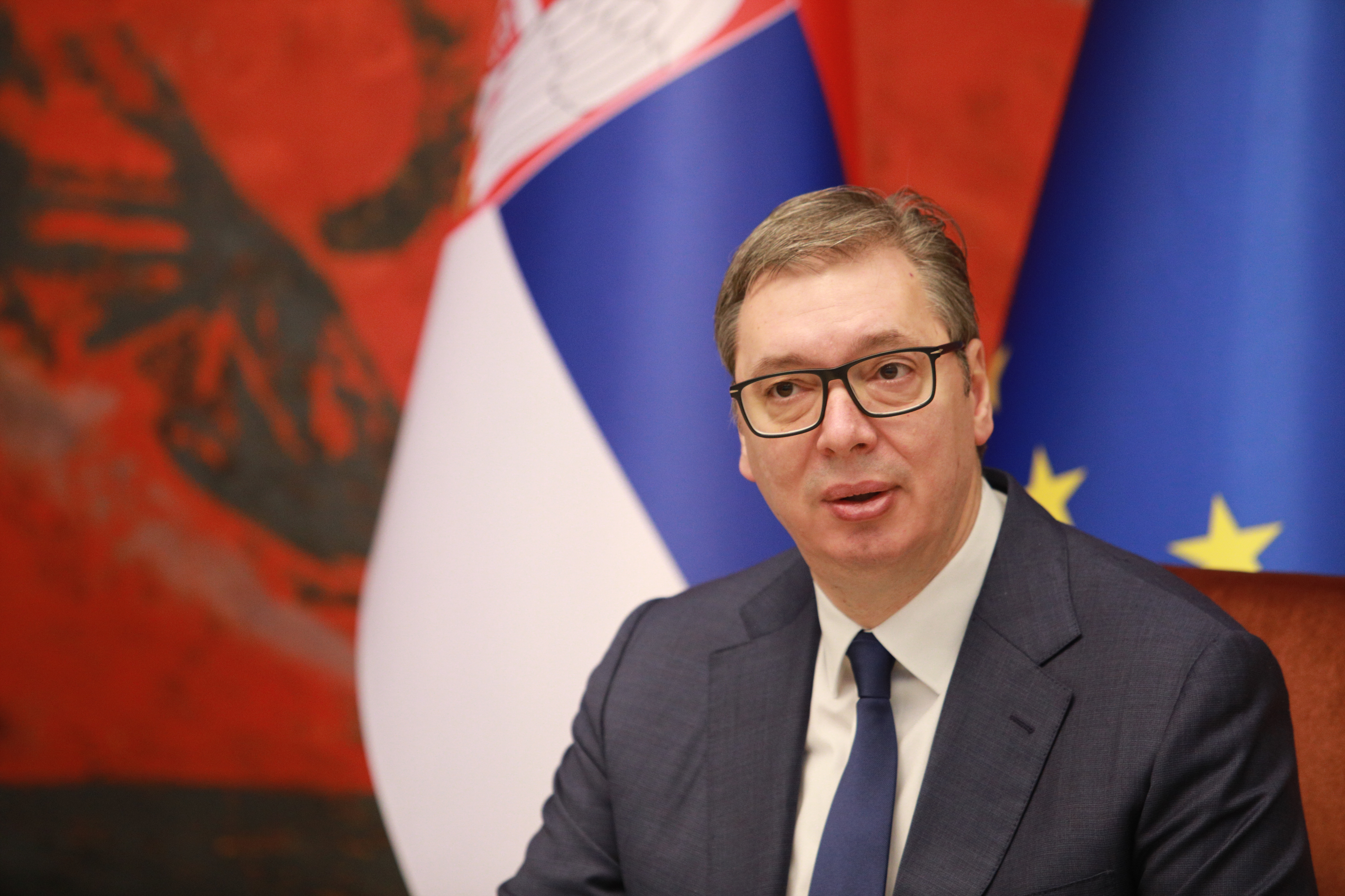 The President of the Republic of Serbia, Aleksandar Vucic, met with the Prime Minister of Greece, Kyriakos Mitsotakis, who came on an official visit to the Republic of Serbia.