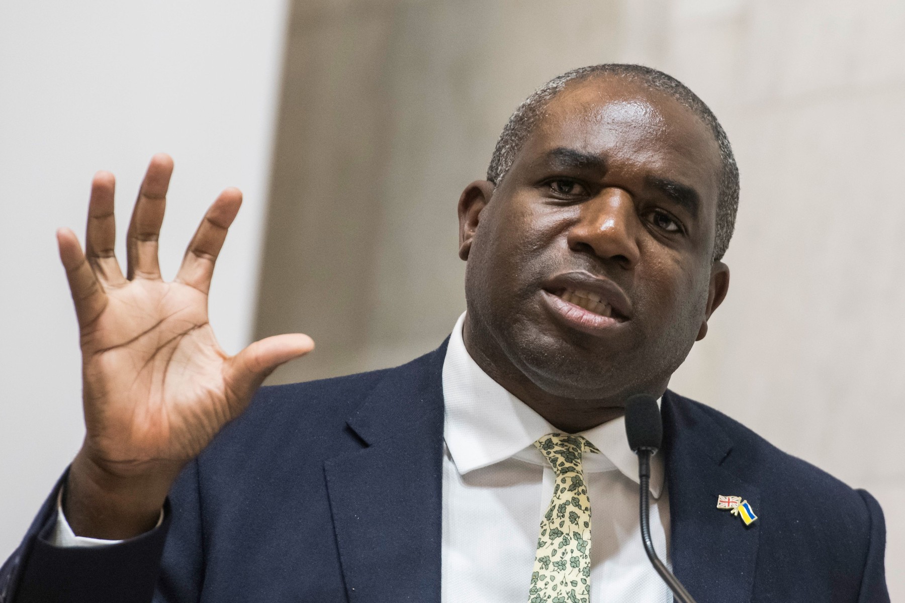 The British Foreign Secretary David Lammy Joined His American Counterpart Antony Blinken On A Visit To Ukraine, Kyiv - 11 Sep 2024