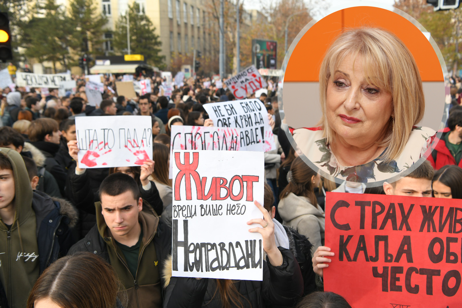 kaver: Studenti blokada, neka masovna i nalepite Cacu Đukić Dejanović gde god
