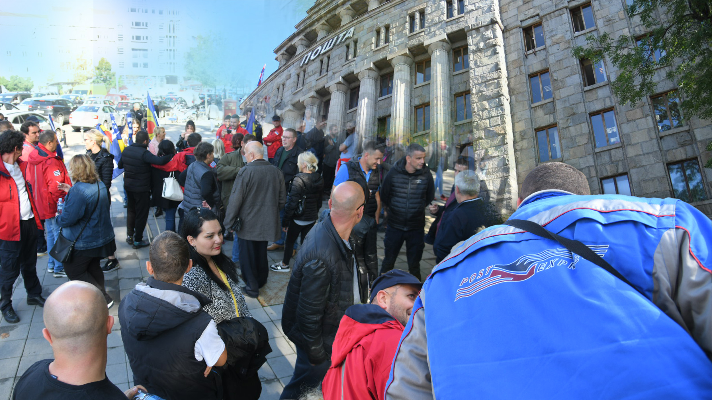 Protest, Pošta,Poštari, Protest poštara, Kombo