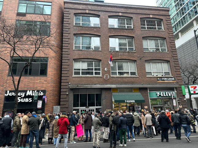 Srbi u Čikagu podrška studentima