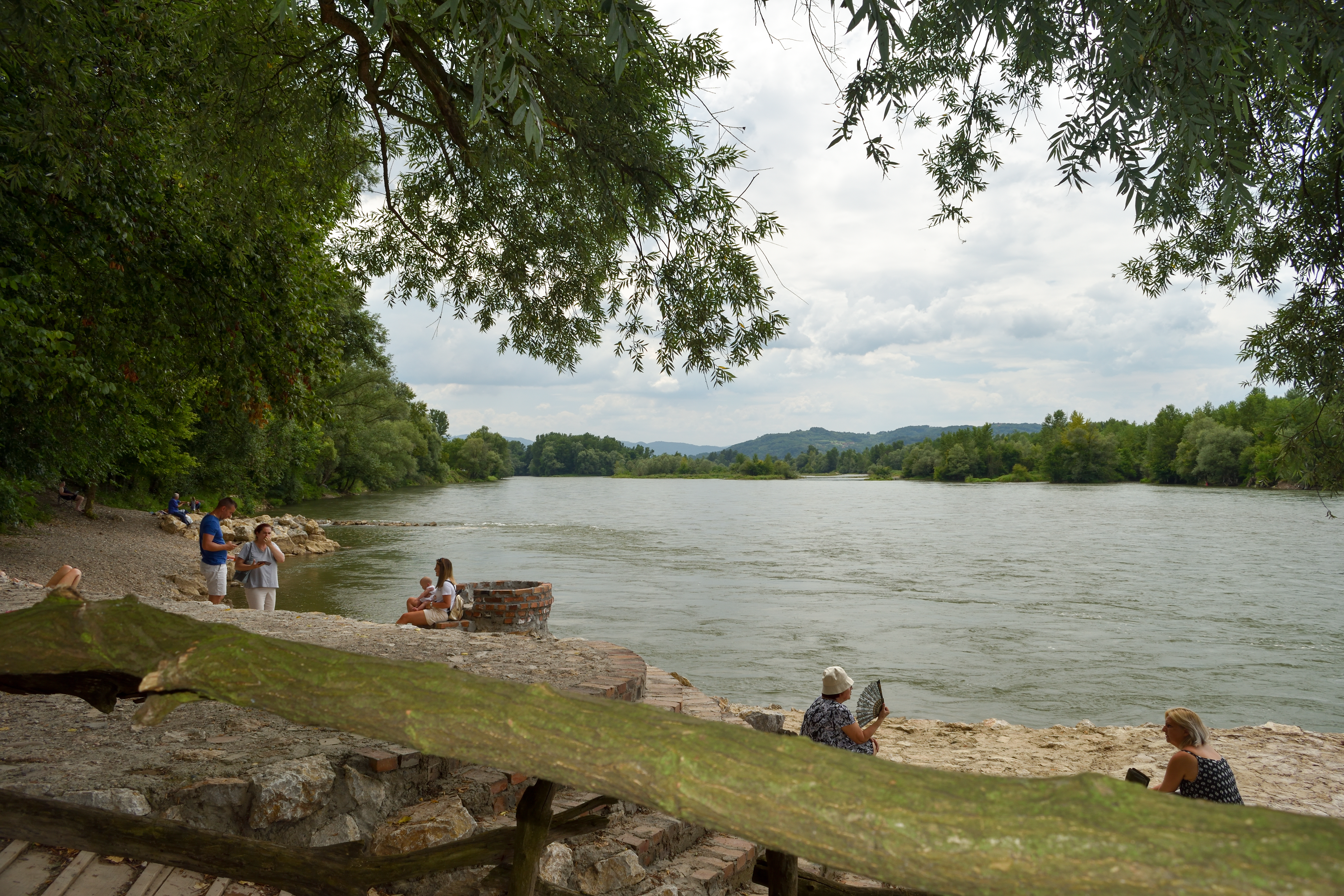Plaže, reka  Drina