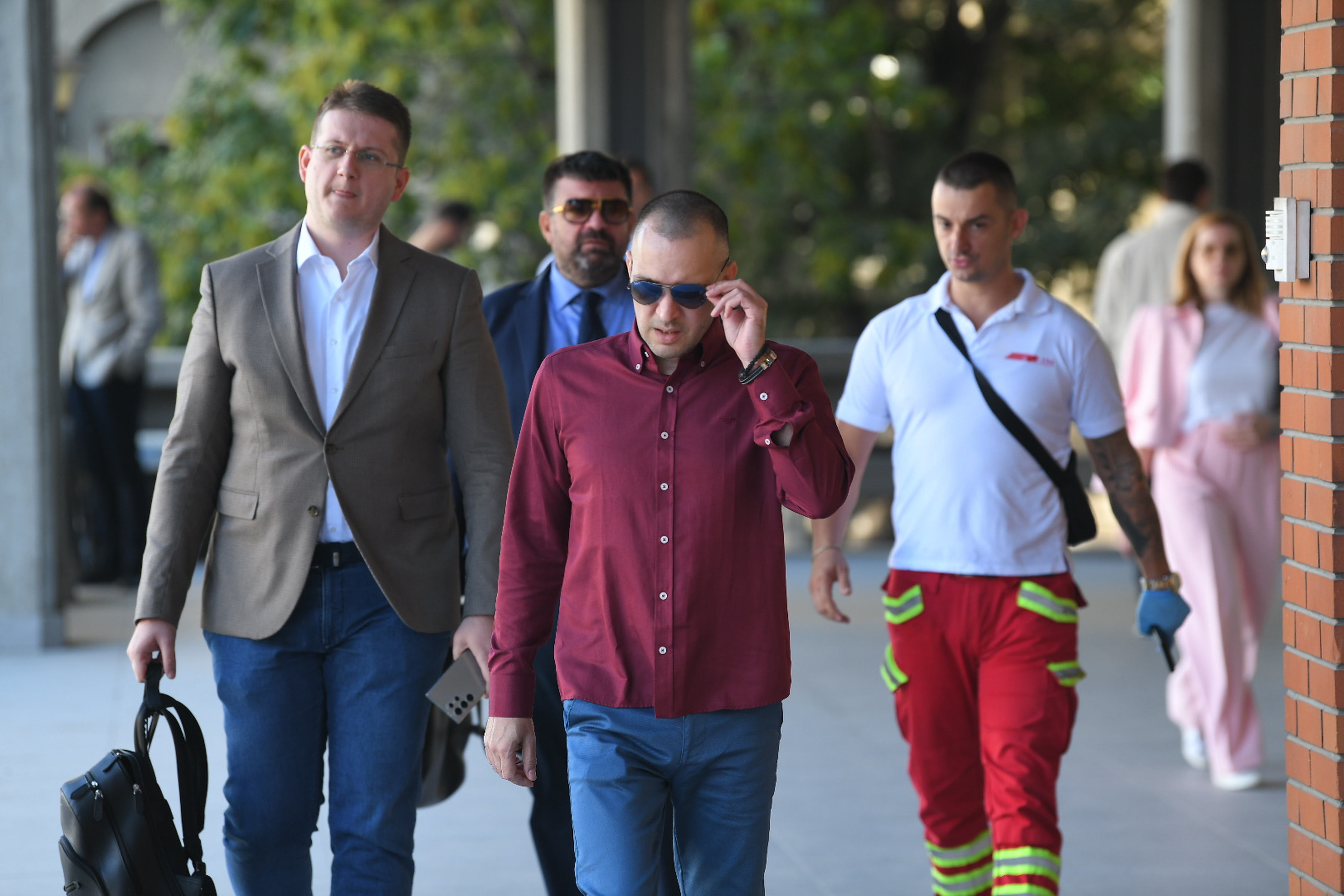 The retrial of Zoran Marjanovic, accused of killing his wife, singer Jelena Marjanovic, on April 2, 2016 continues in the High Court in Belgrade.