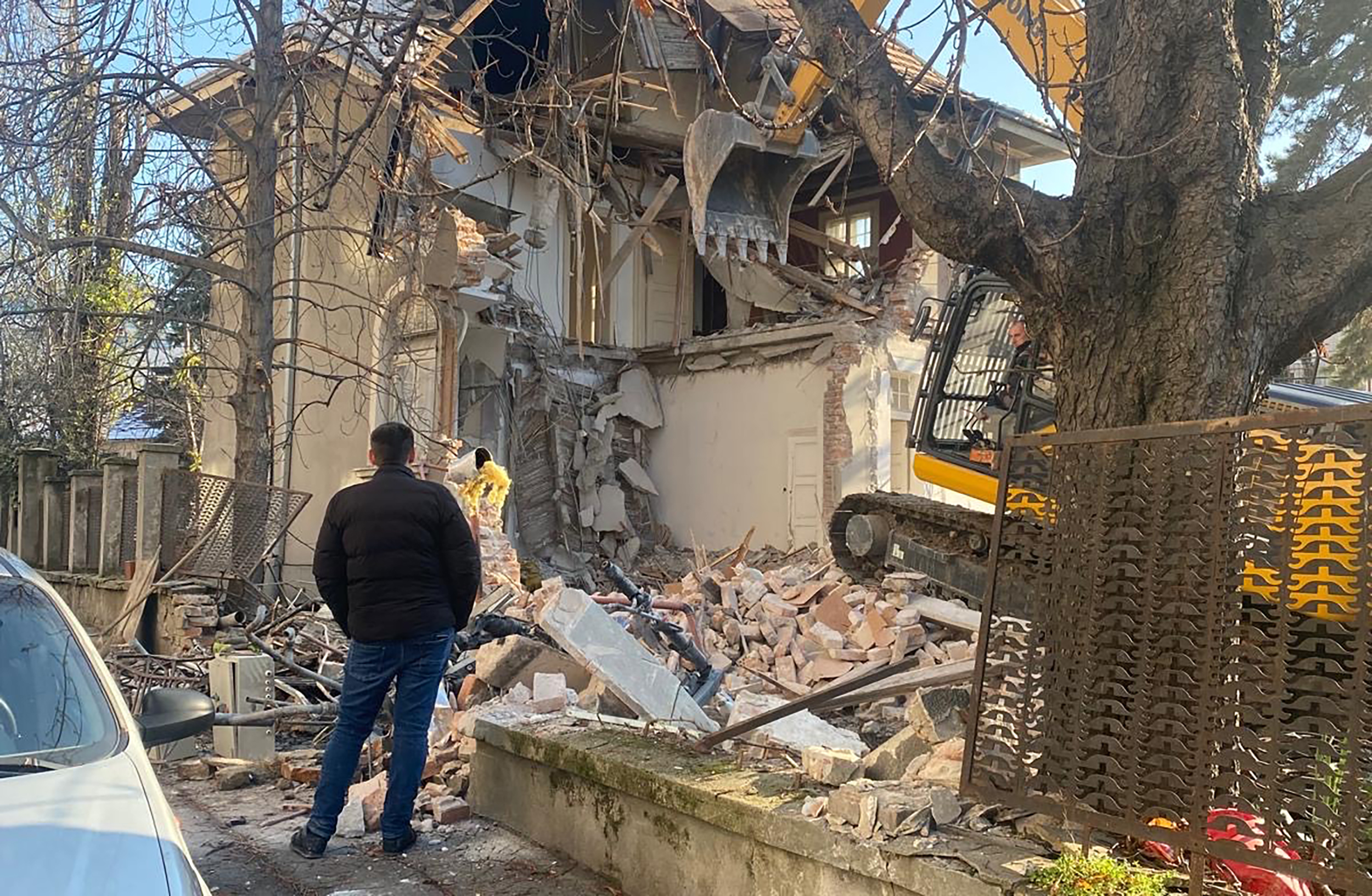 Još jedna vračarska vila je srušena.