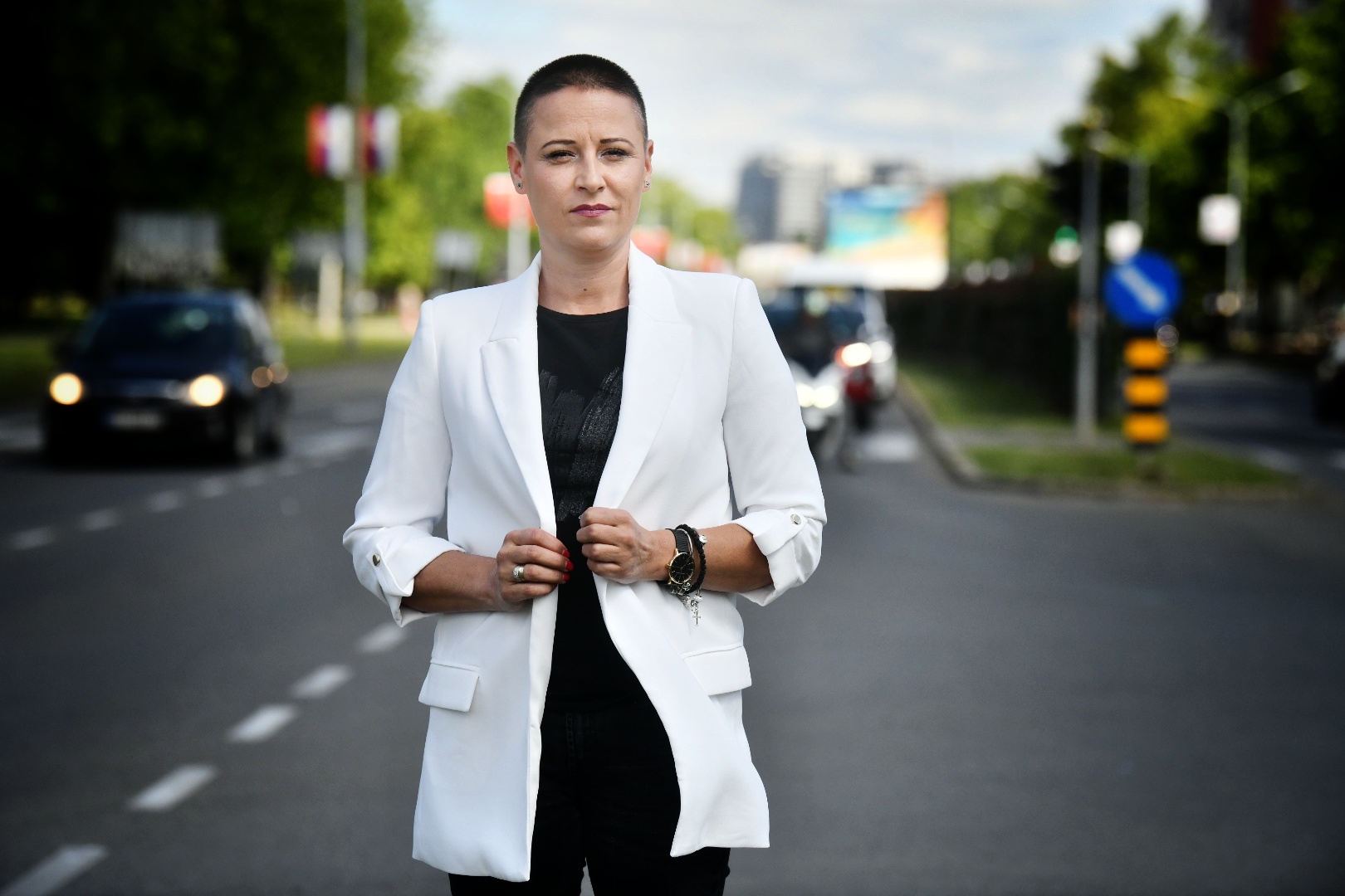 Beograd, 15.05.2024. Katarina Petrović, policajka, major policije iz Valjeva, podcast, podkast Foto: Vesna Lalić/Nova.rs