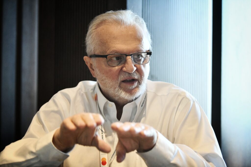 Kopaonik 07.03.2024. Dušan Vujović, ekonomista, intervju, Kopaonik biznis forum Foto: Vesna Lalić/Nova.rs