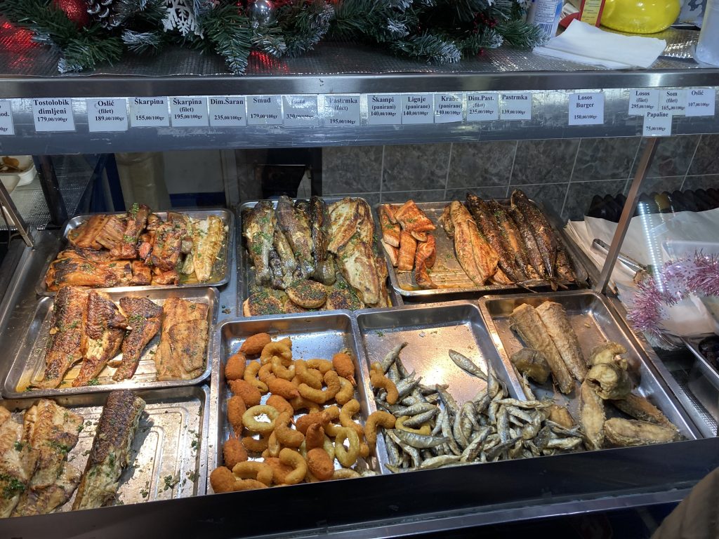 ribarnica, riba, badnje vece