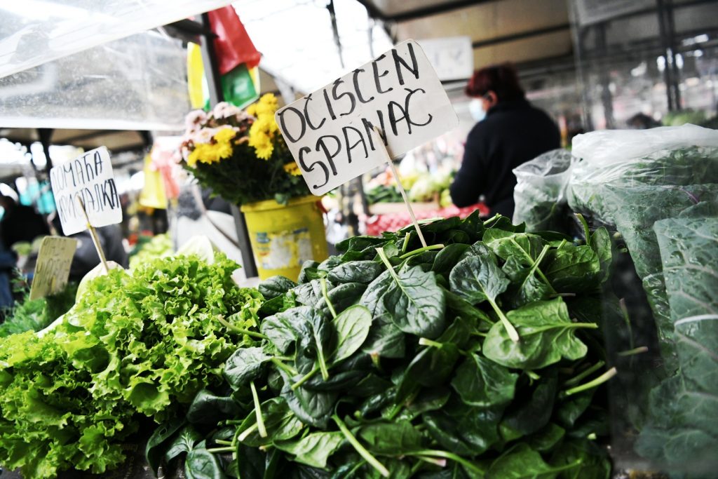 Beograd, 31.10.2020. Kalenić pijaca, povrće, voće, tezga, tezge Foto: Vesna Lalić/Nova.rs