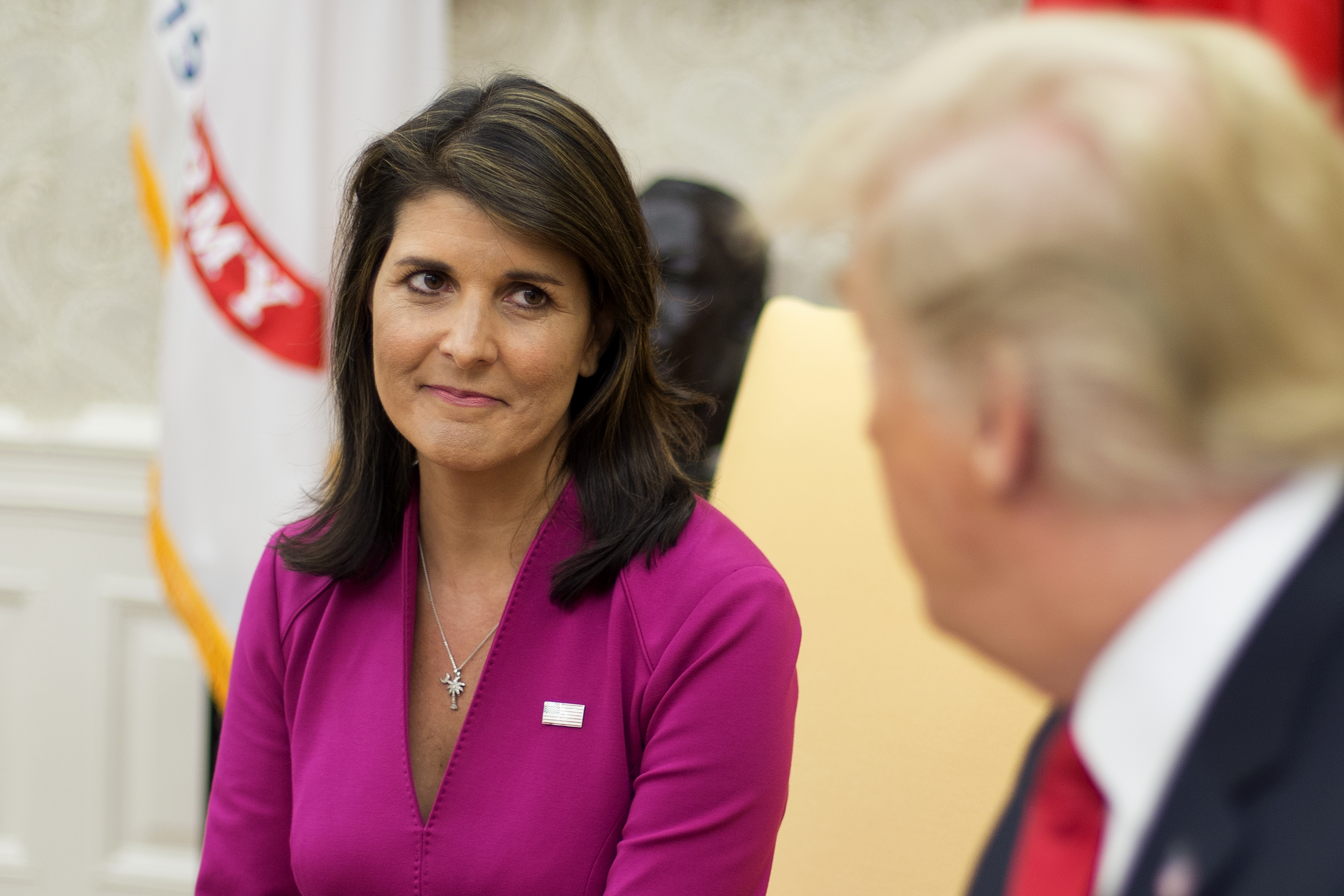 US ambassador to the UN Nikki Haley resigns
