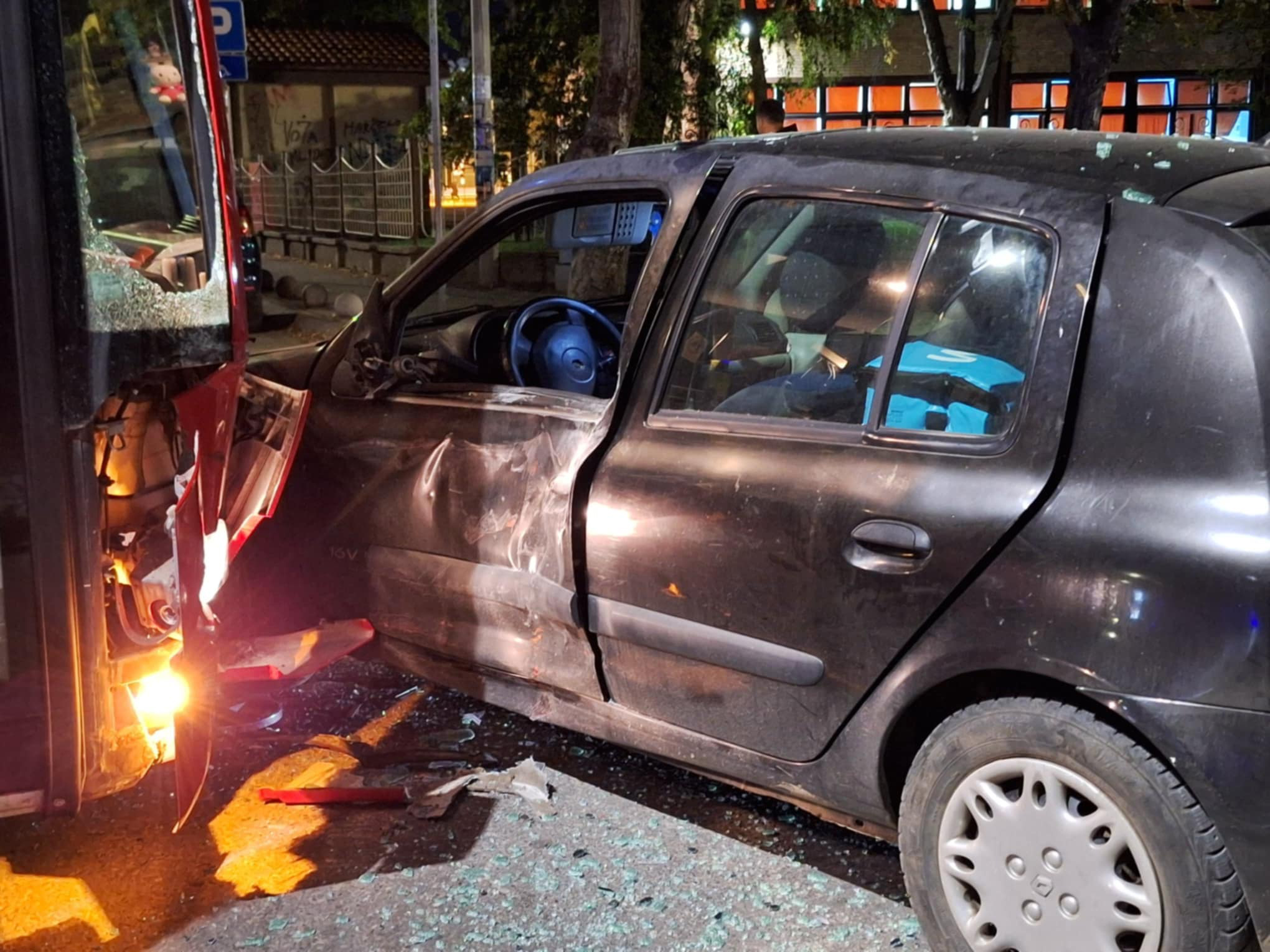 sudar vozila i autobusa u Nišu