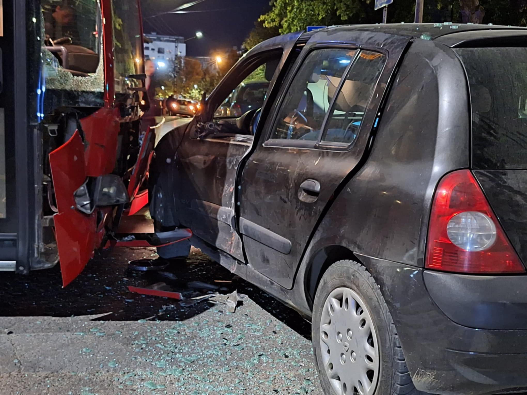 sudar vozila i autobusa u Nišu
