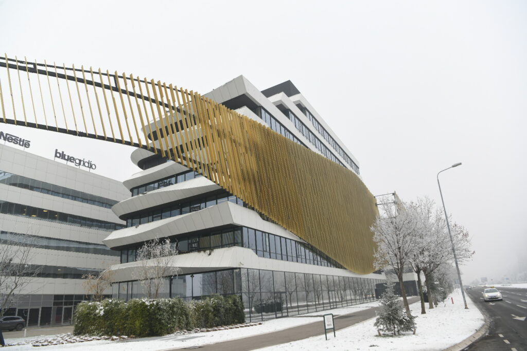 Beograd 11. januar 2024. Green Heart kompleks zgrada na Novom Beogradu, Novi Beograd, Orbanov zet kupio zgrade po Novom Beogradu Foto:Amir Hamzagić/Nova.rs