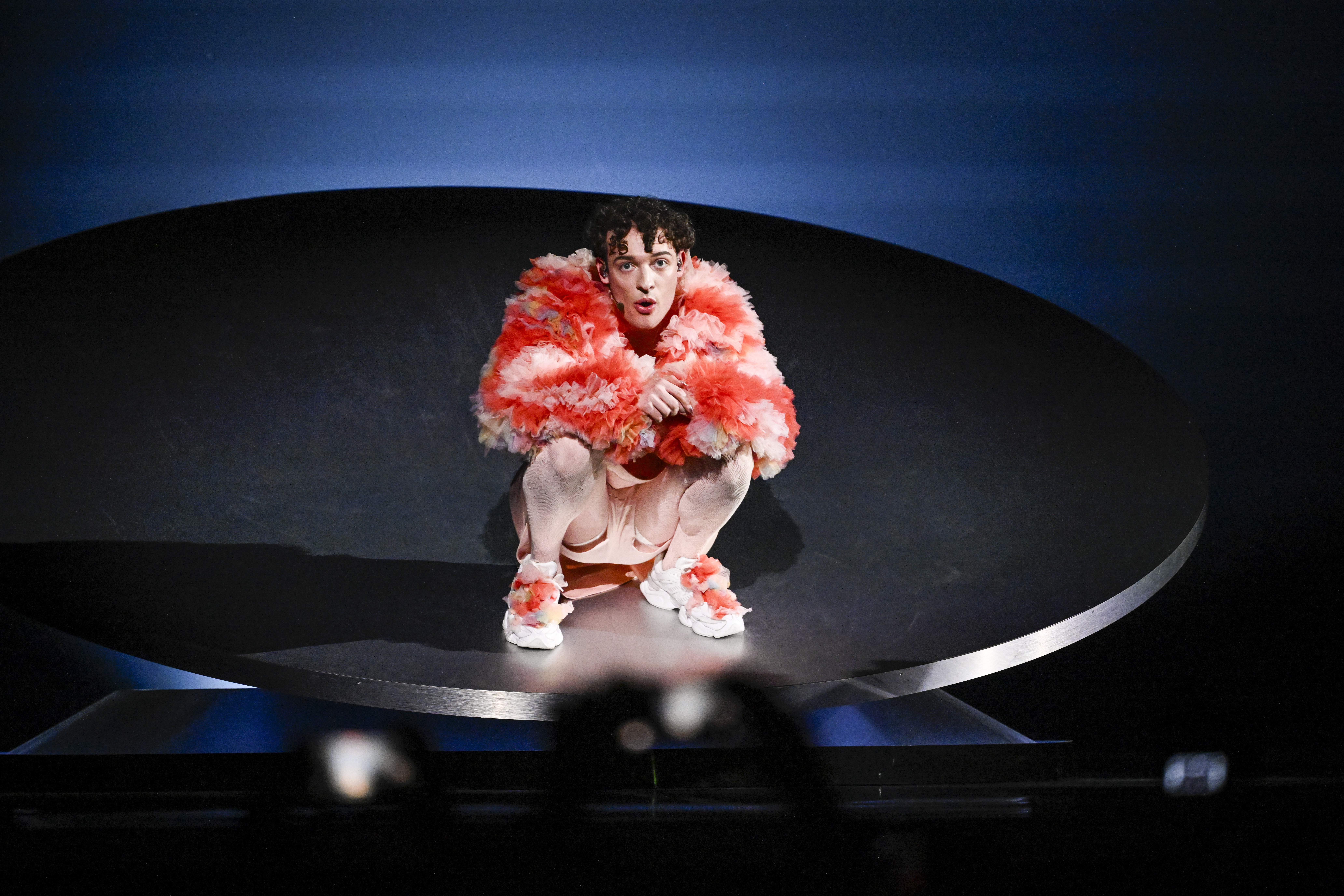 Dress rehearsal prior to 2024 Eurovision Song Contest finals in Malmo