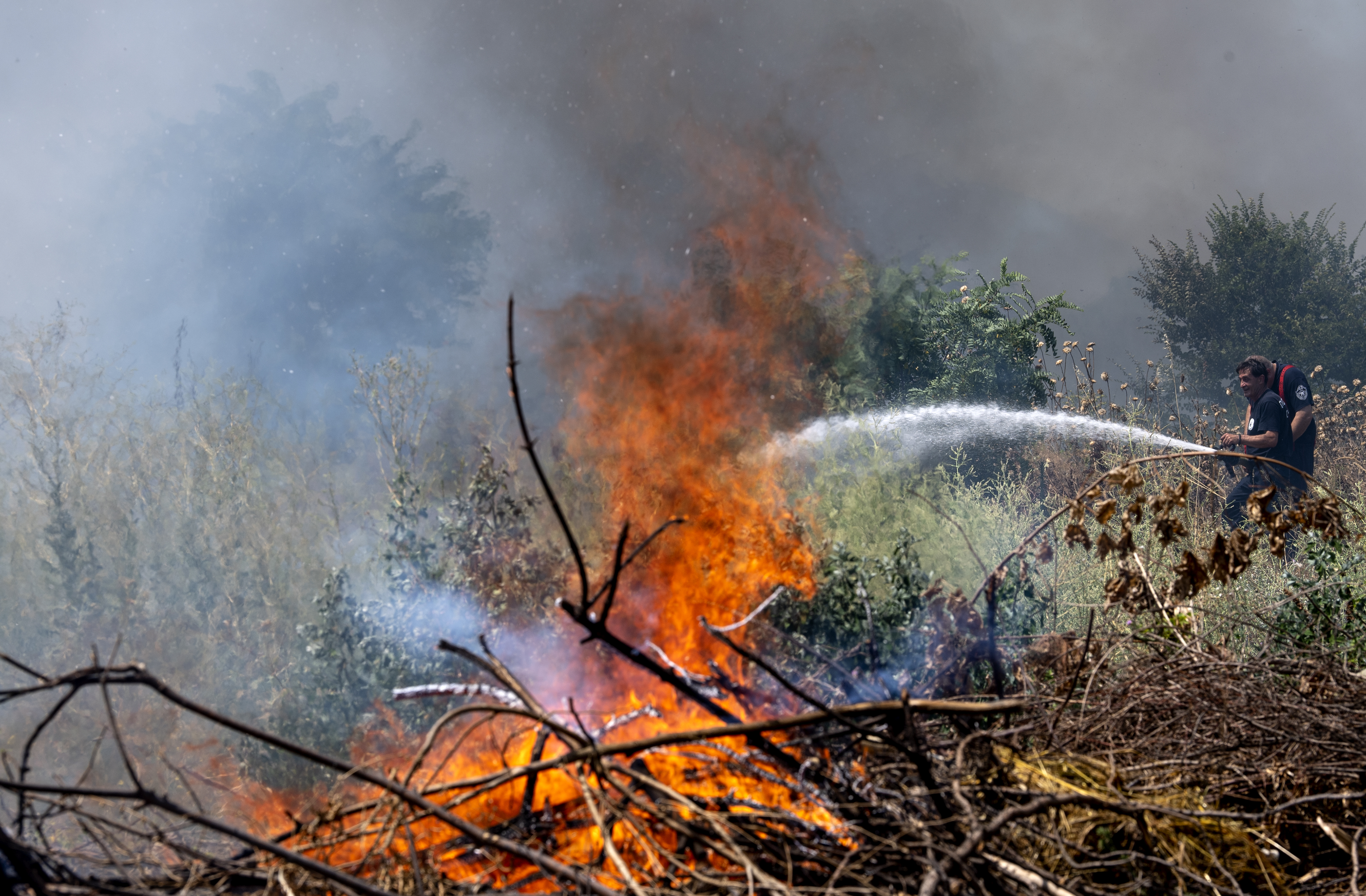 Makedonija požar North Macedonia enters orange phase amid high temperatures
