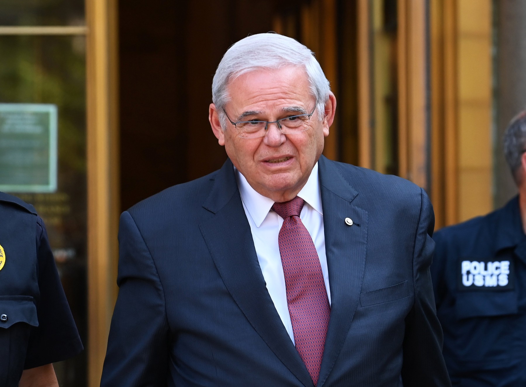 Senator Bob Menendez Found Guilty In Bribery Scheme, New York, USA - 16 Jul 2024