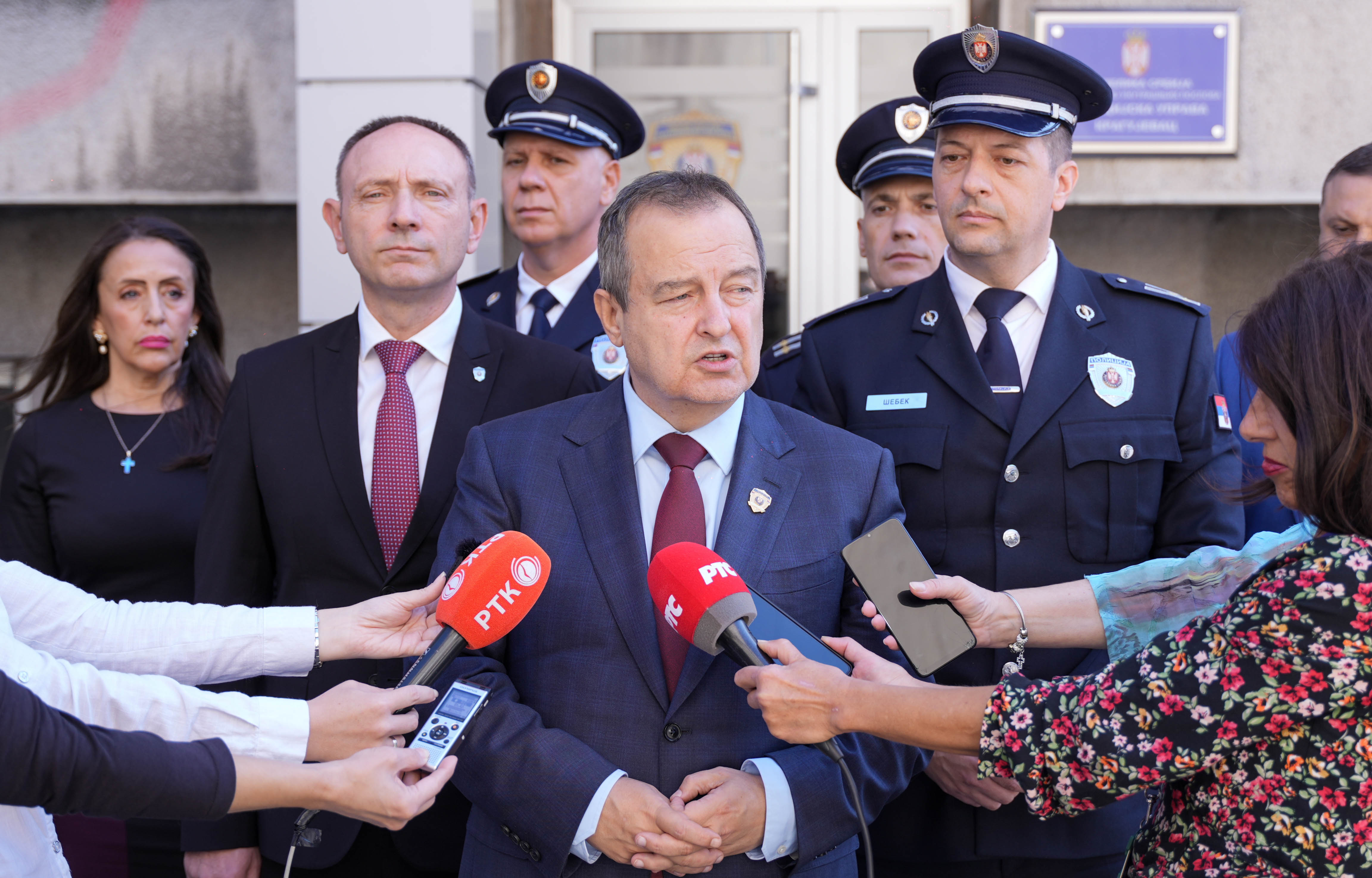 MUP Saopštenje Ministar Dačić Obilazak PU u Kragujevcu Puštanje Sistema za automatsku detekciju prekršaja