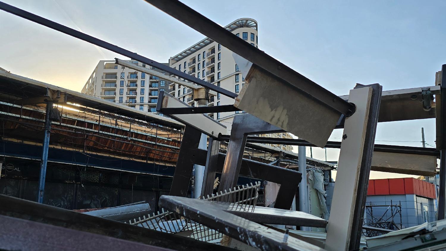 Rušenje Beogradske autobuske stanice, Foto: Fonet