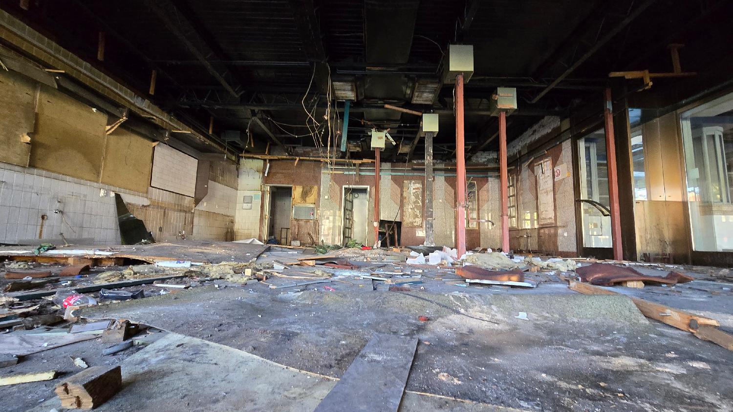 Rušenje Beogradske autobuske stanice, Foto: Fonet