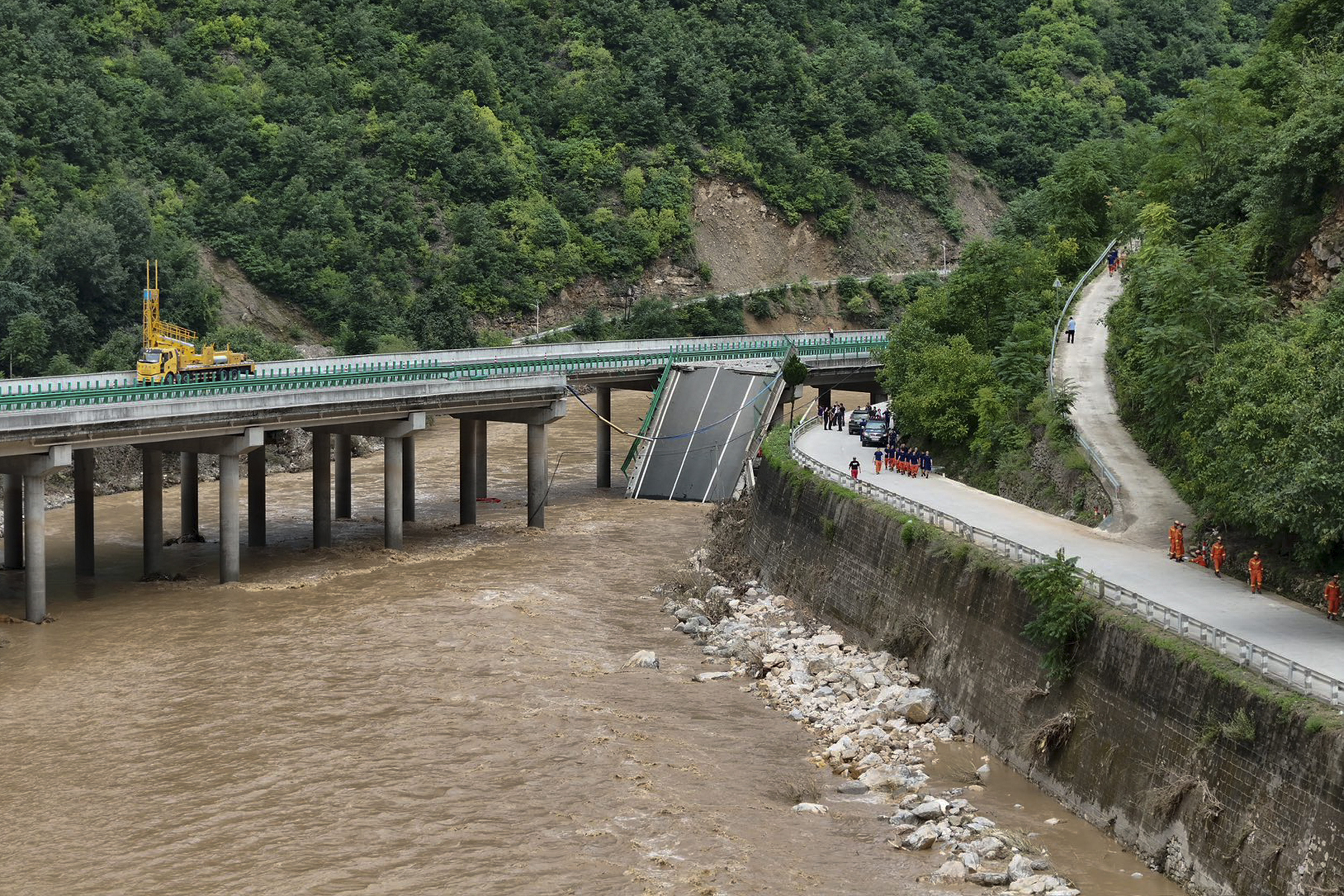 China Bridge Collapsed